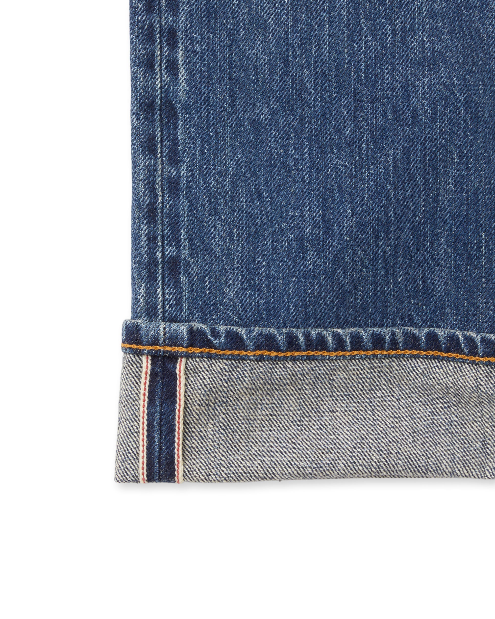 965 John Japan Denim Selvedge 5-pocket Regular Fit Bleach Wash