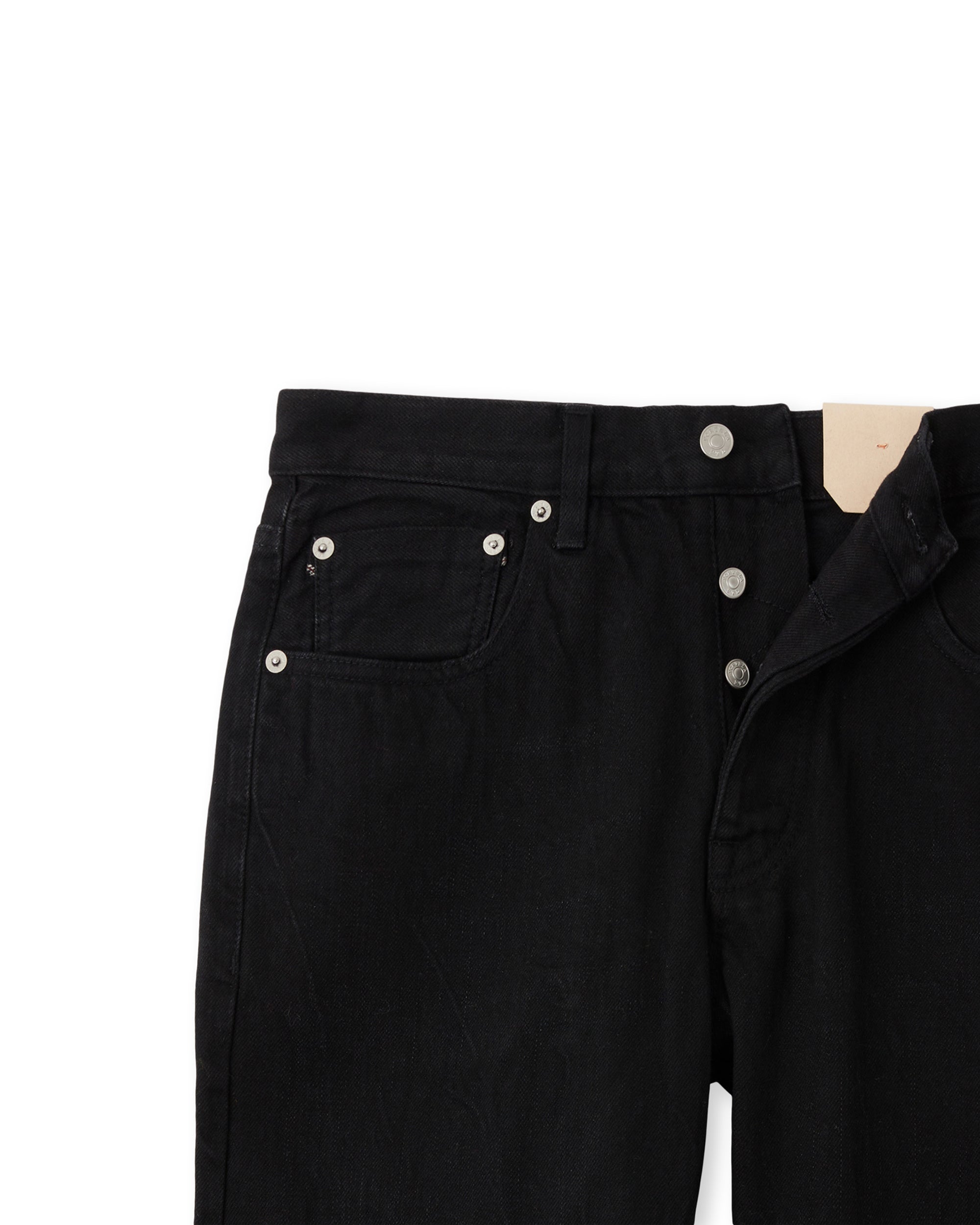 965 John Japan Denim Selvedge 5-pocket Regular Fit Black