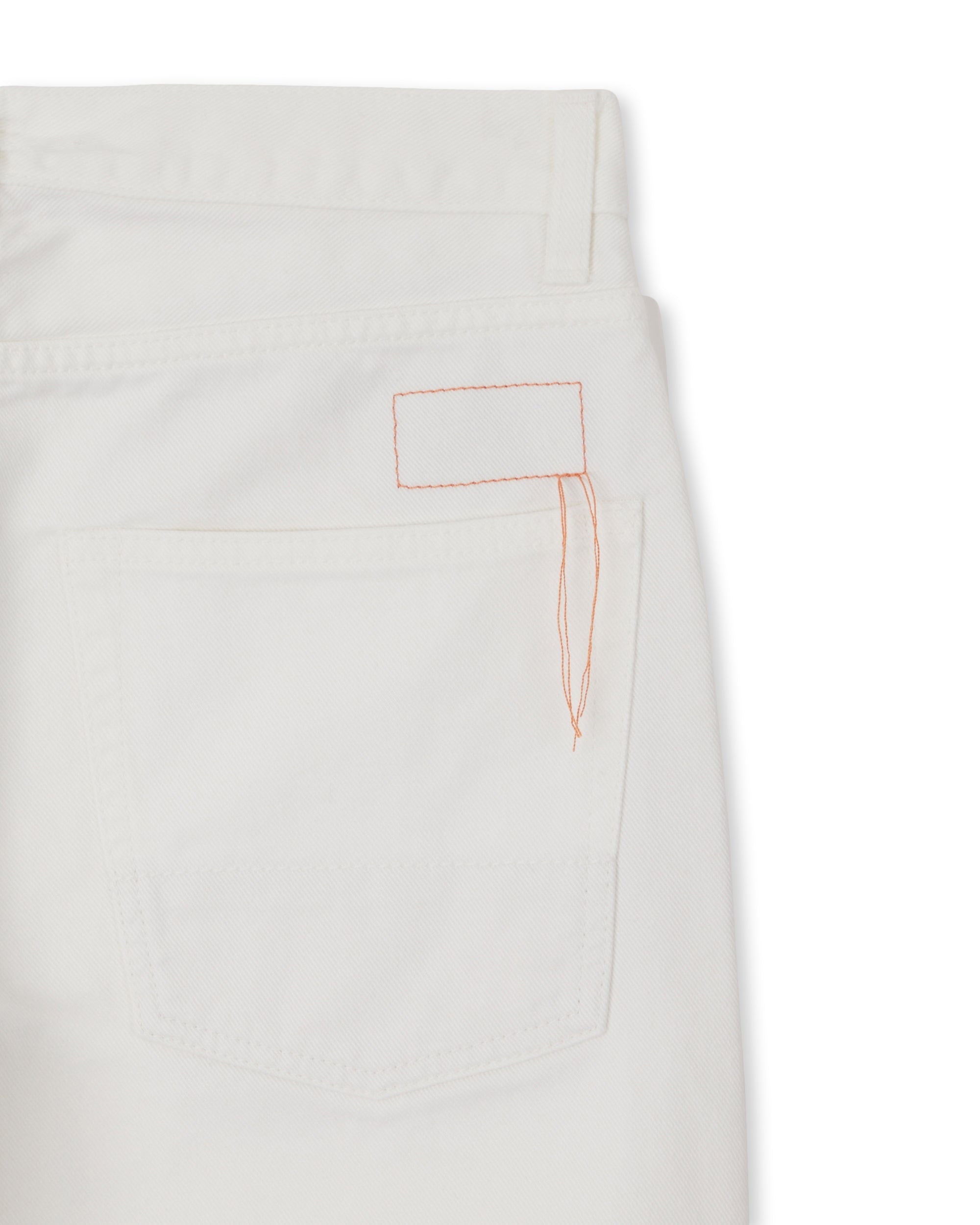 965 John Trousers 5-pocket Denim Ecrù