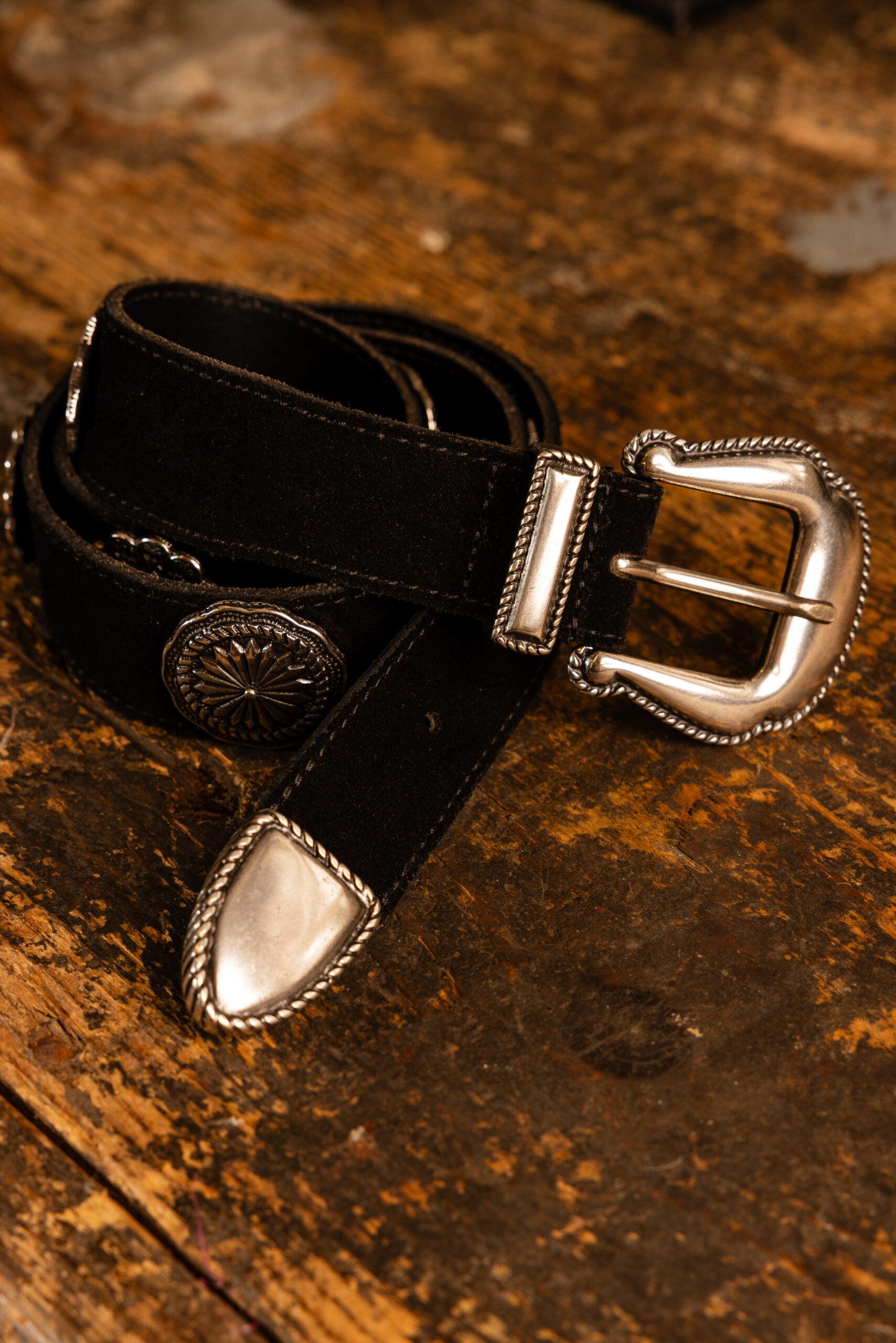 Candis Suede Leather Belt