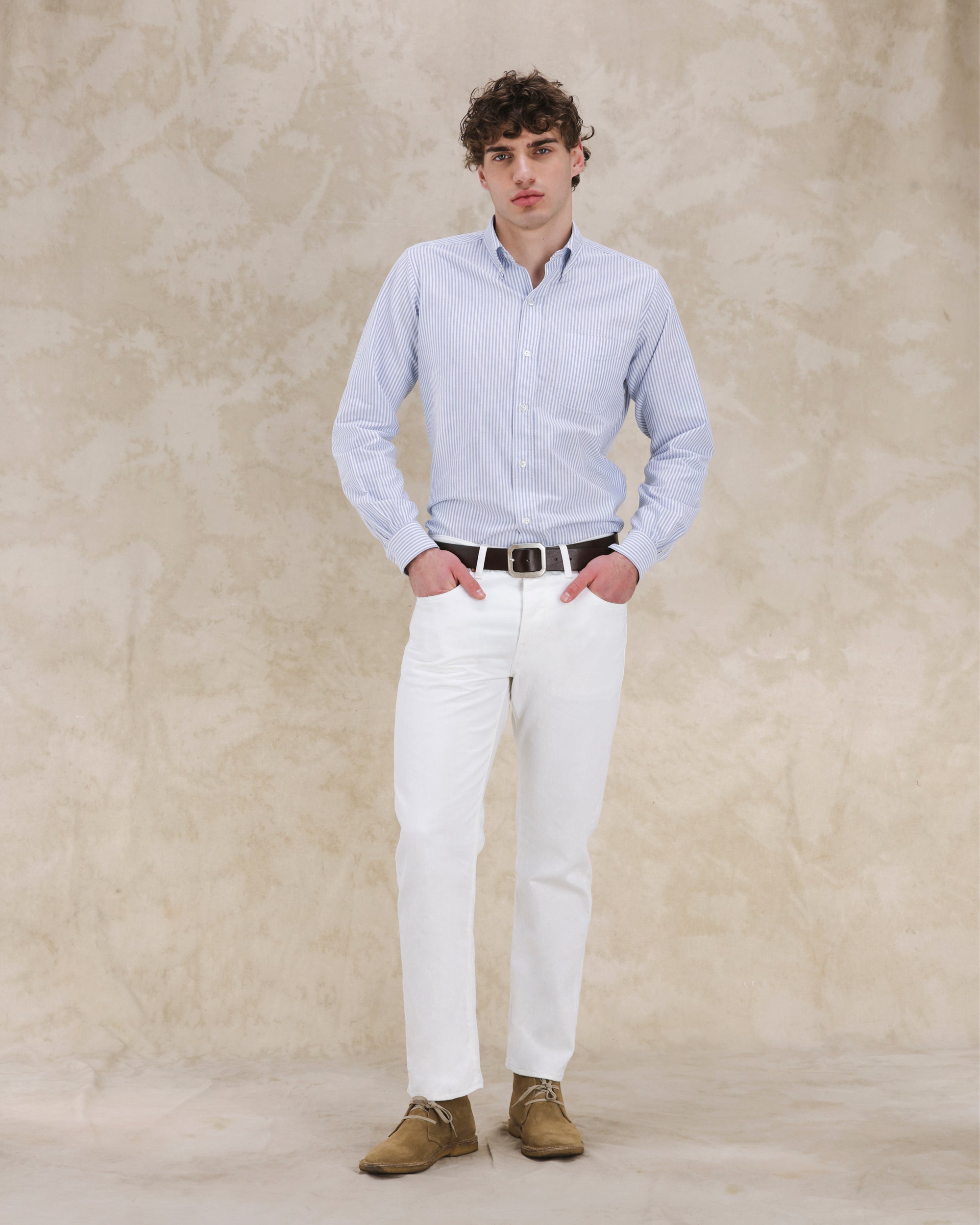 356 Jaky Japan Denim Selvedge 5-pocket Regular Fit White