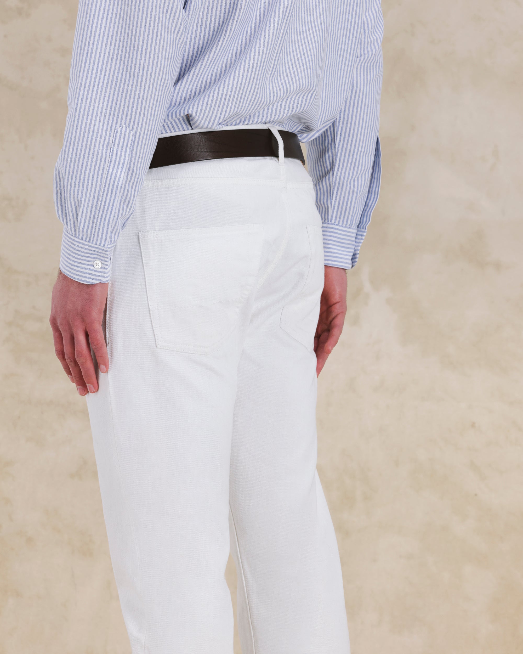 356 Jaky Japan Denim Selvedge 5-pocket Regular Fit White