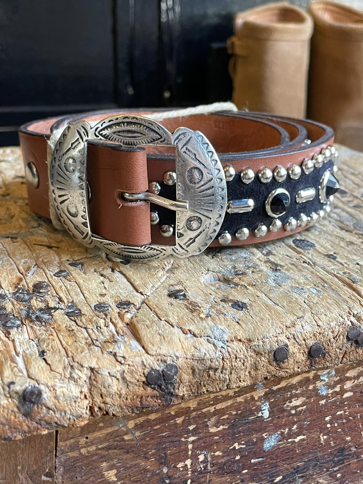 Buffalo Navajo Buckle Belt