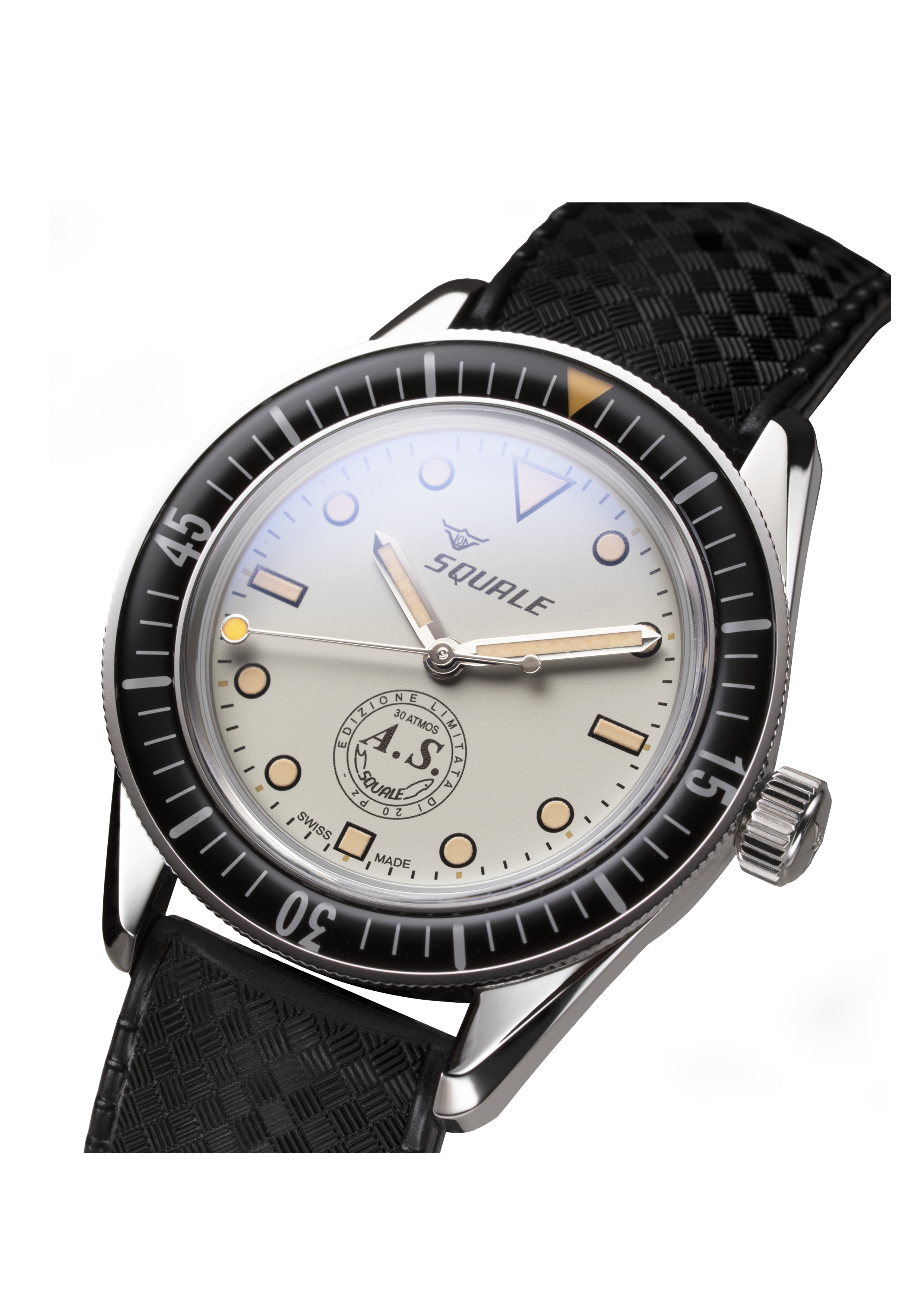 AS x Squale Cream Dial