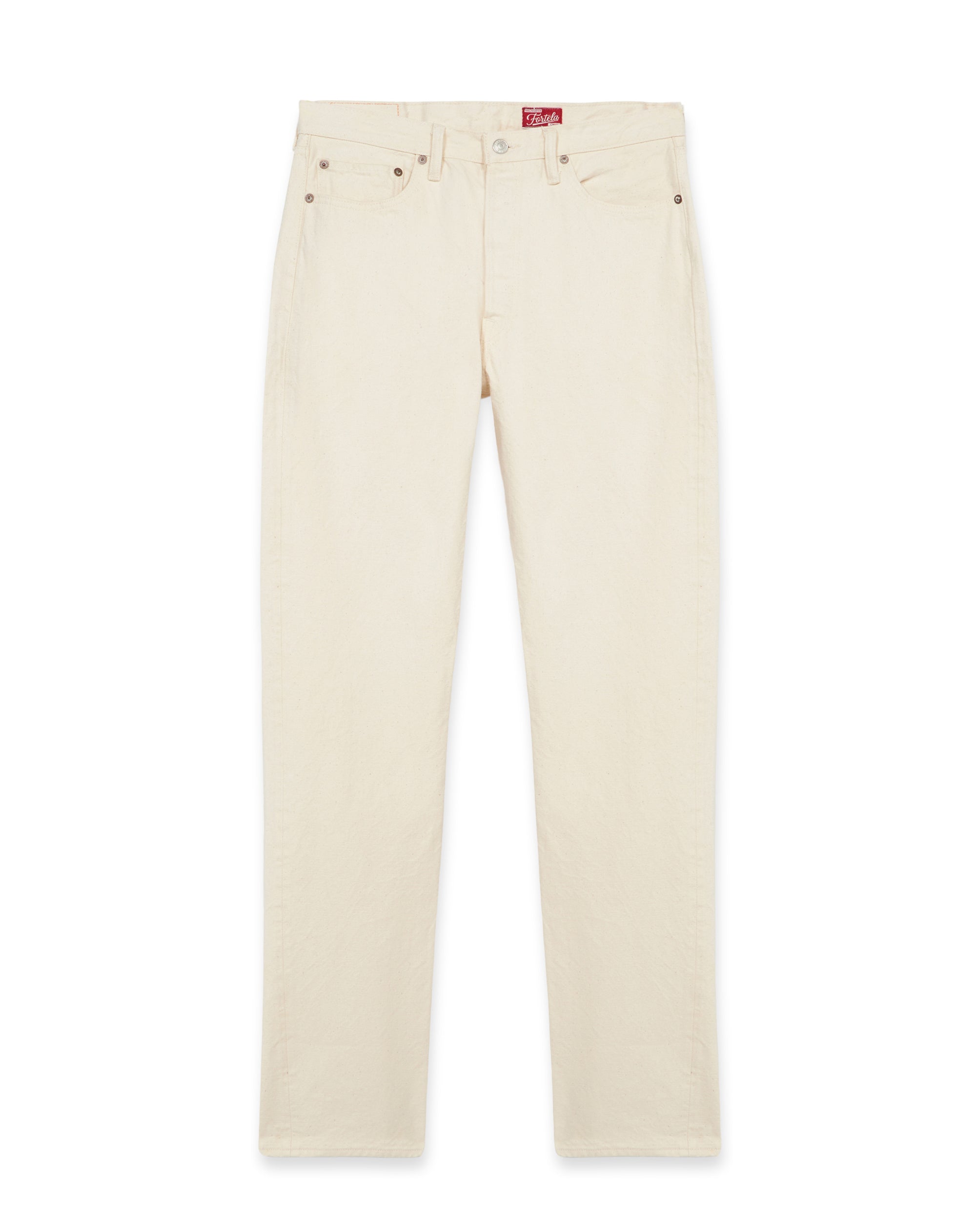 992 Johnny Japan Denim Selvedge Ecrù 5-pocket High-waisted