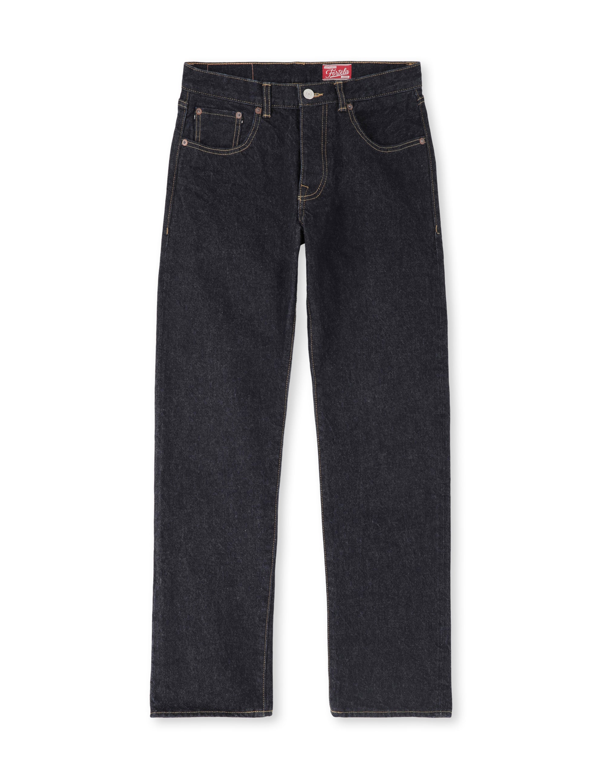 JohnJap Japan Denim Cimosato 5 Tasche Regular Fit Indigo Rinse