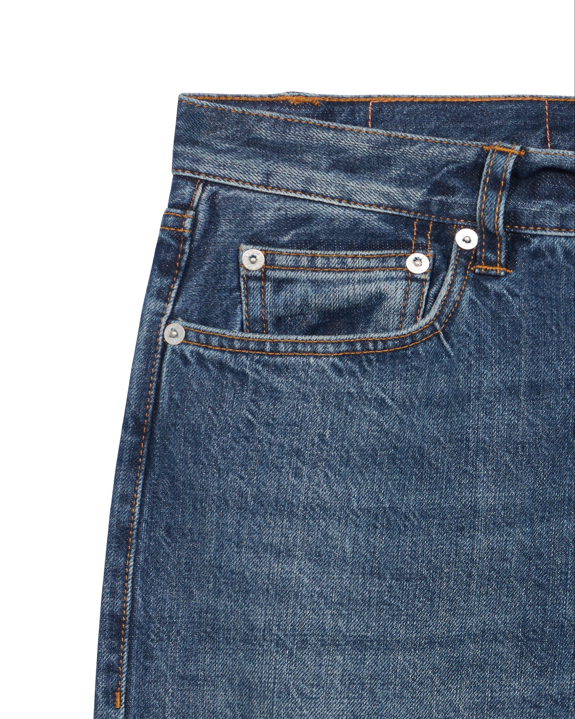 912 Johnd Japan Denim Selvedge 5-pocket Regular Fit Stone Wash