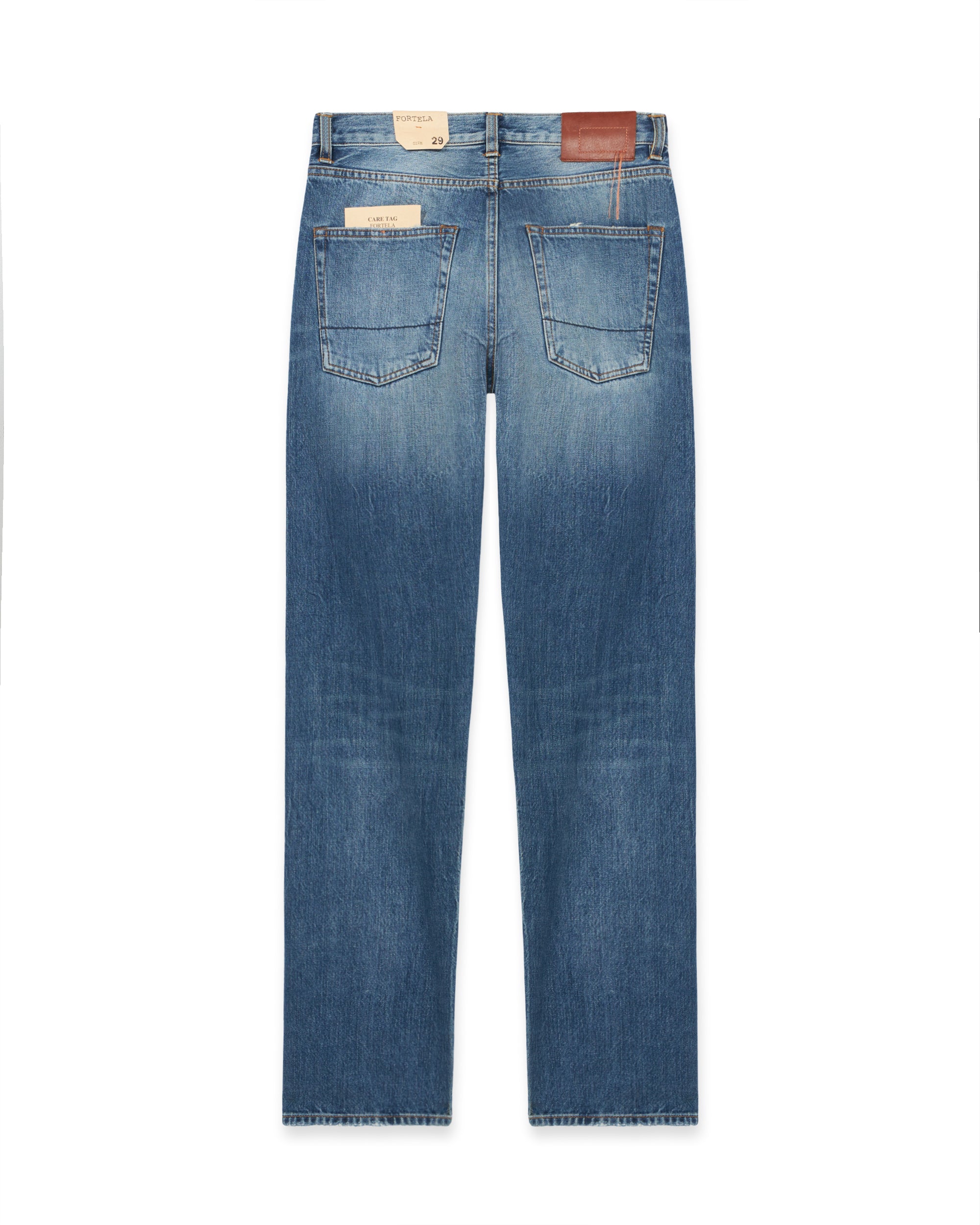 911 Superjohn Japan Denim Selvedge 5-pocket High-waisted Custom Wash