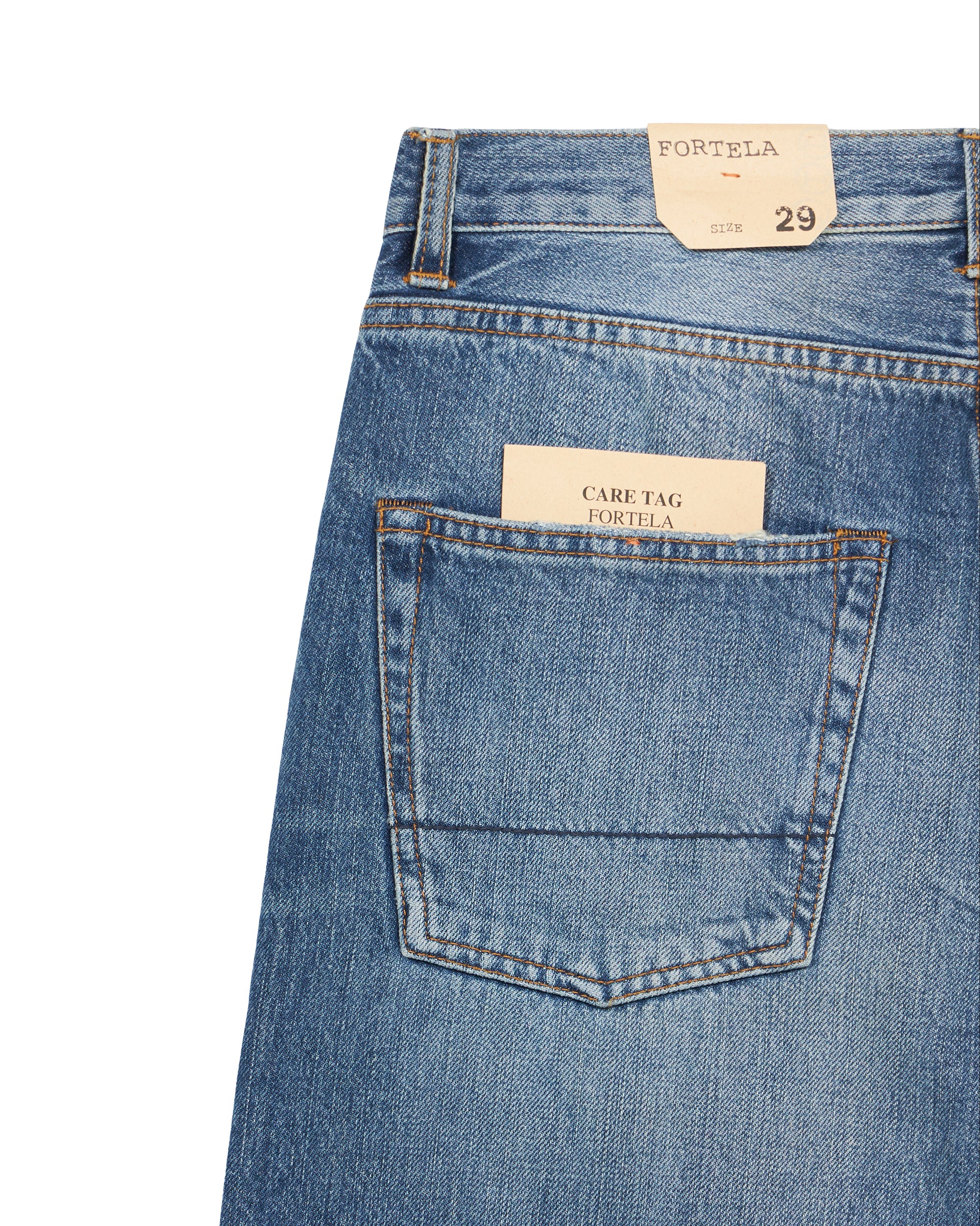 911 Superjohn Japan Denim Selvedge 5-pocket High-waisted Custom Wash