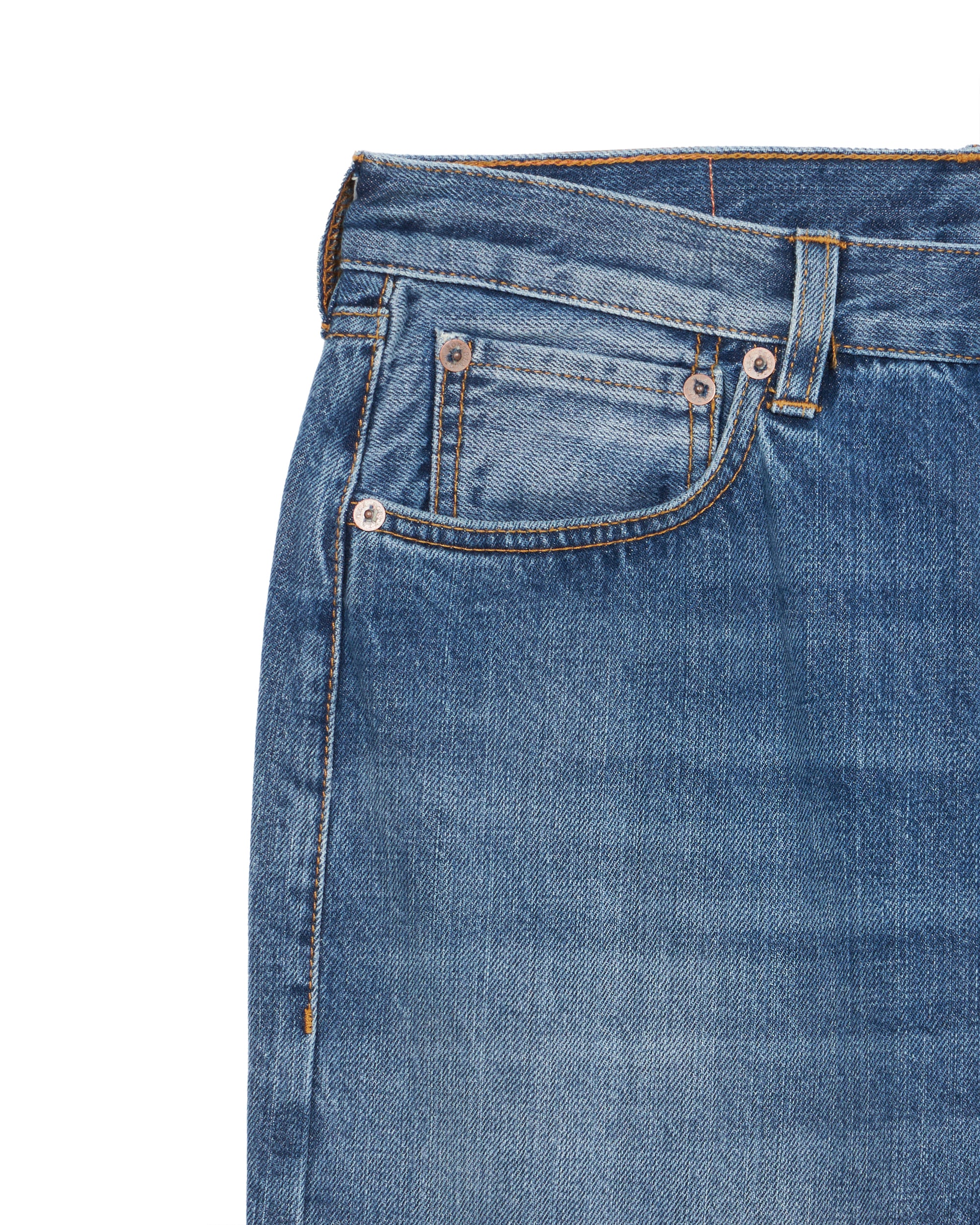 912 Johnd Japan Denim Selvedge 5-pocket Regular Fit Stone Wash