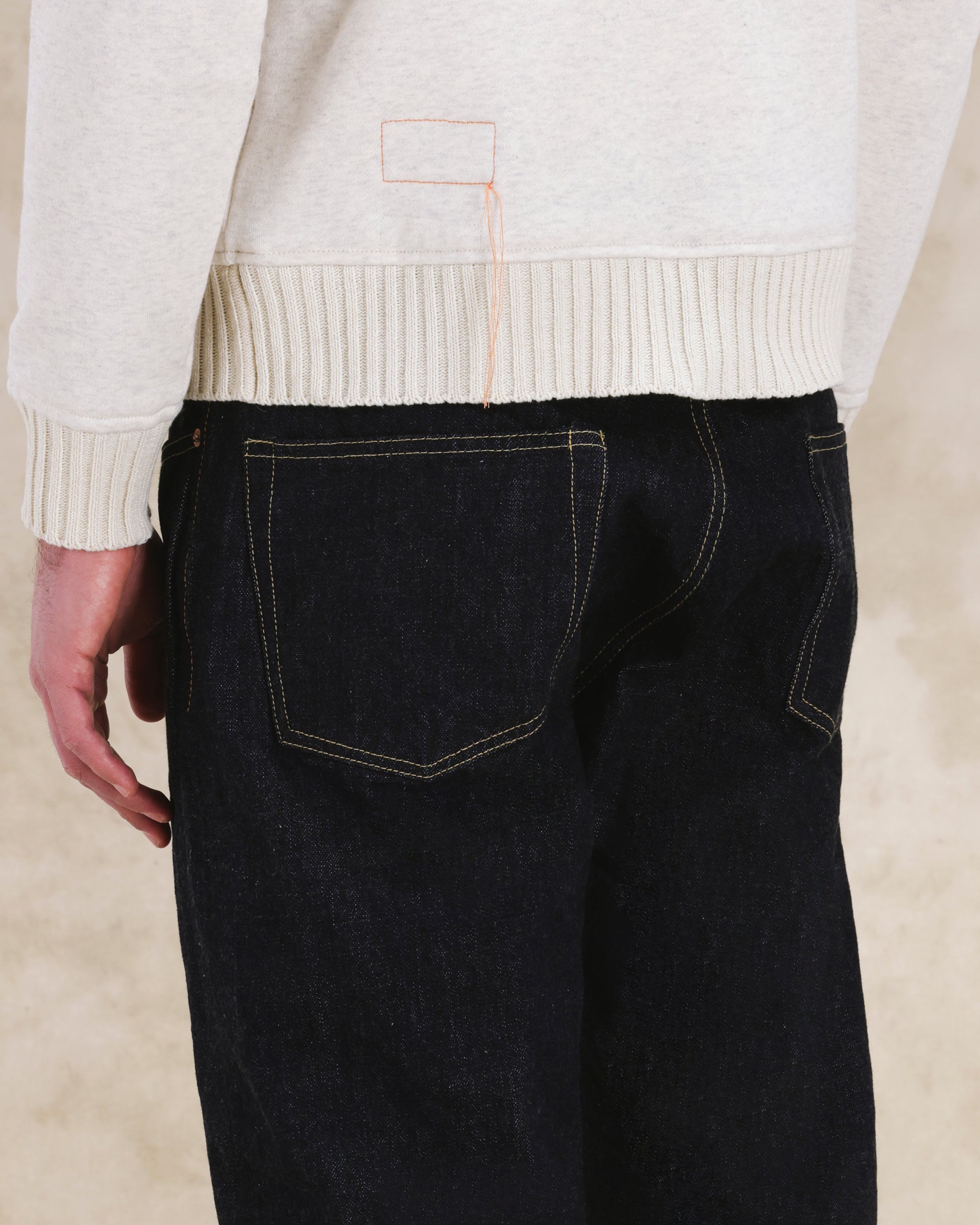 933 Barney Japan Denim Selvedge 5-pocket Loose Fit Indigo Rinse