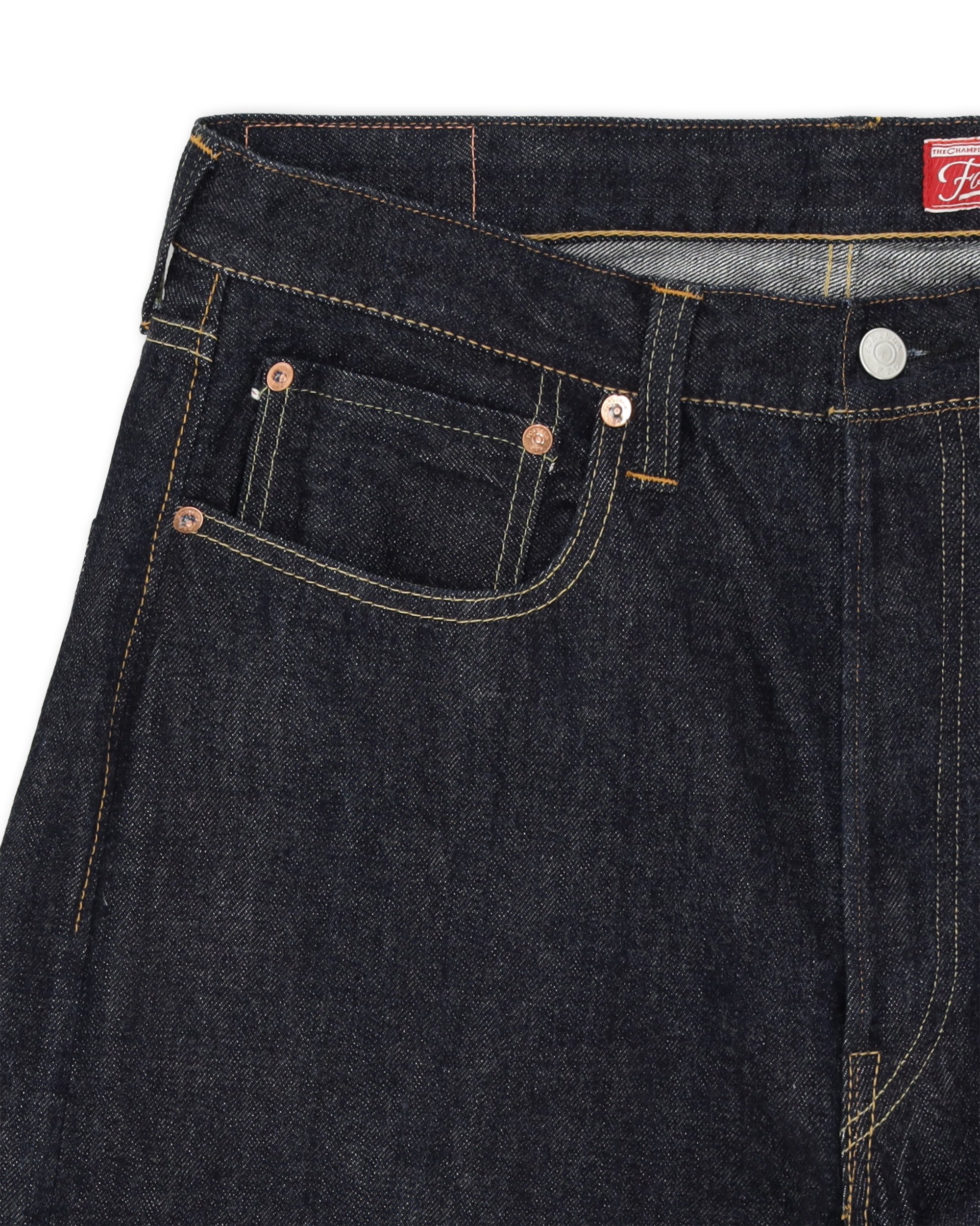 933 Barney Japan Denim Selvedge 5-pocket Loose Fit Indigo Rinse