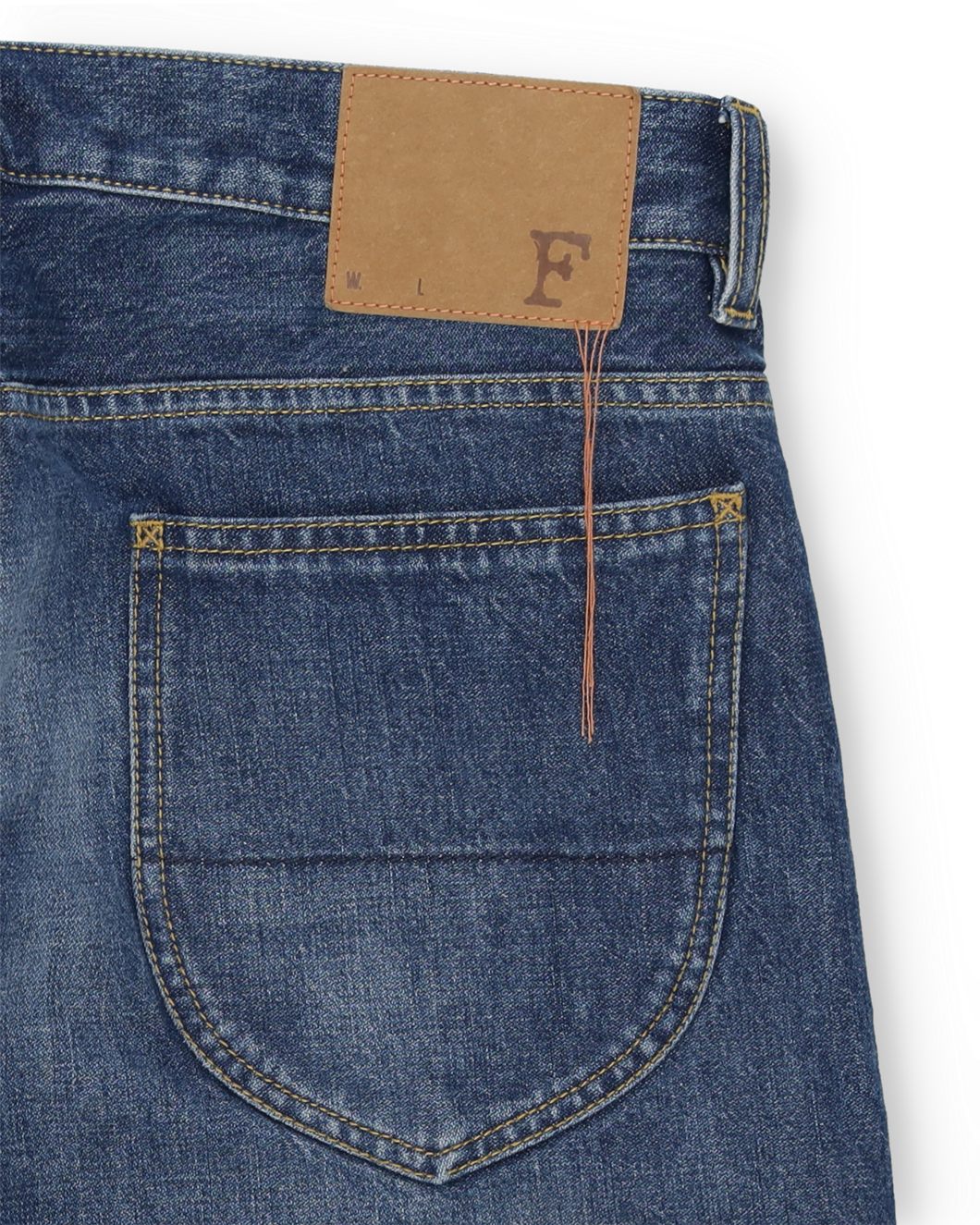 944 Jason Denim 5-pocket High-waisted Stone Wash