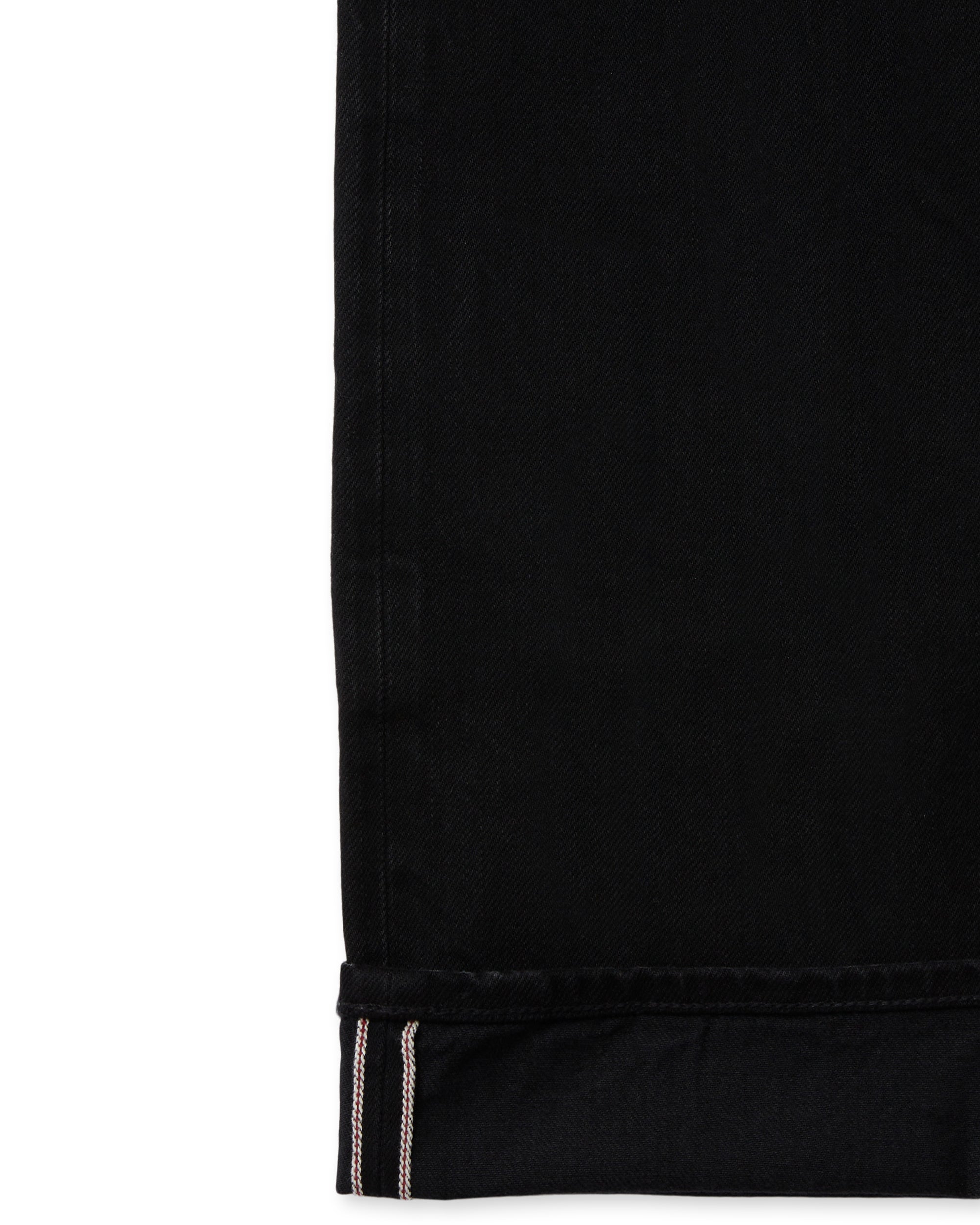 965 John Japan Denim Selvedge 5-pocket Regular Fit Black