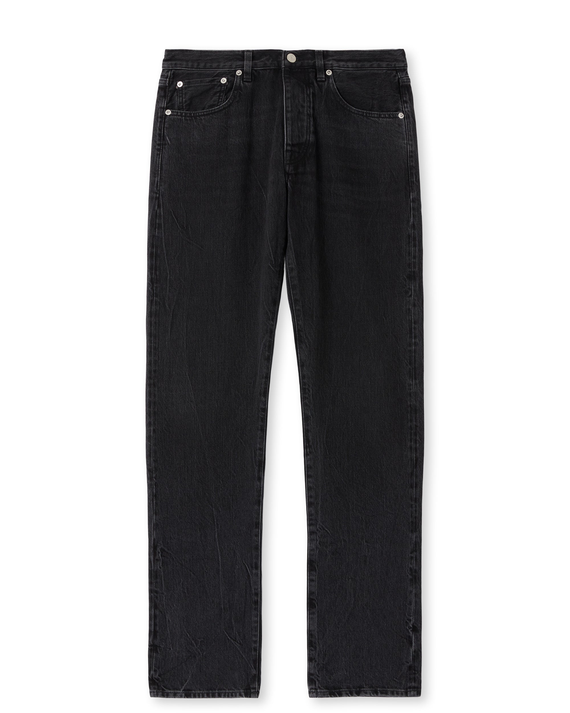 965 John Japan Denim Selvedge 5-pocket Regular Fit Grey