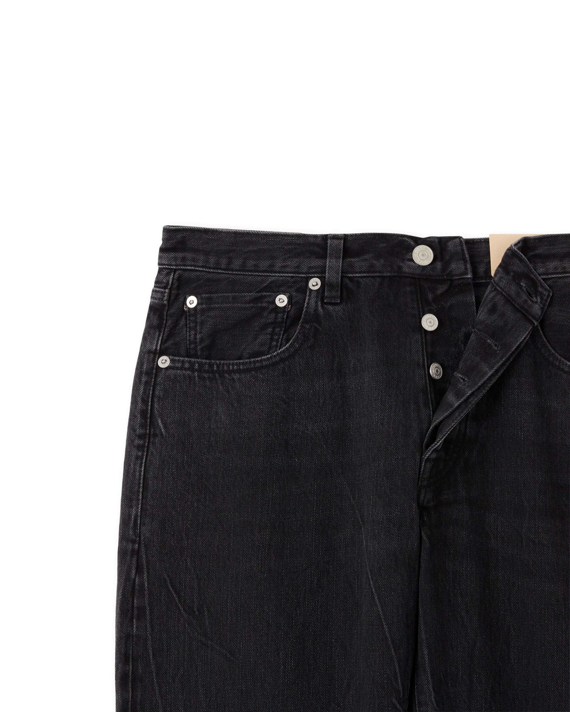 965 John Japan Denim Selvedge 5-pocket Regular Fit Grey