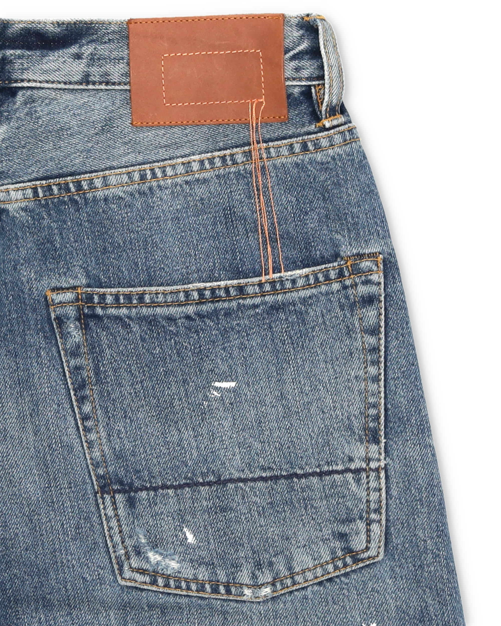 965 John Japan Denim Selvedge 5-pocket Regular Fit Custom Wash