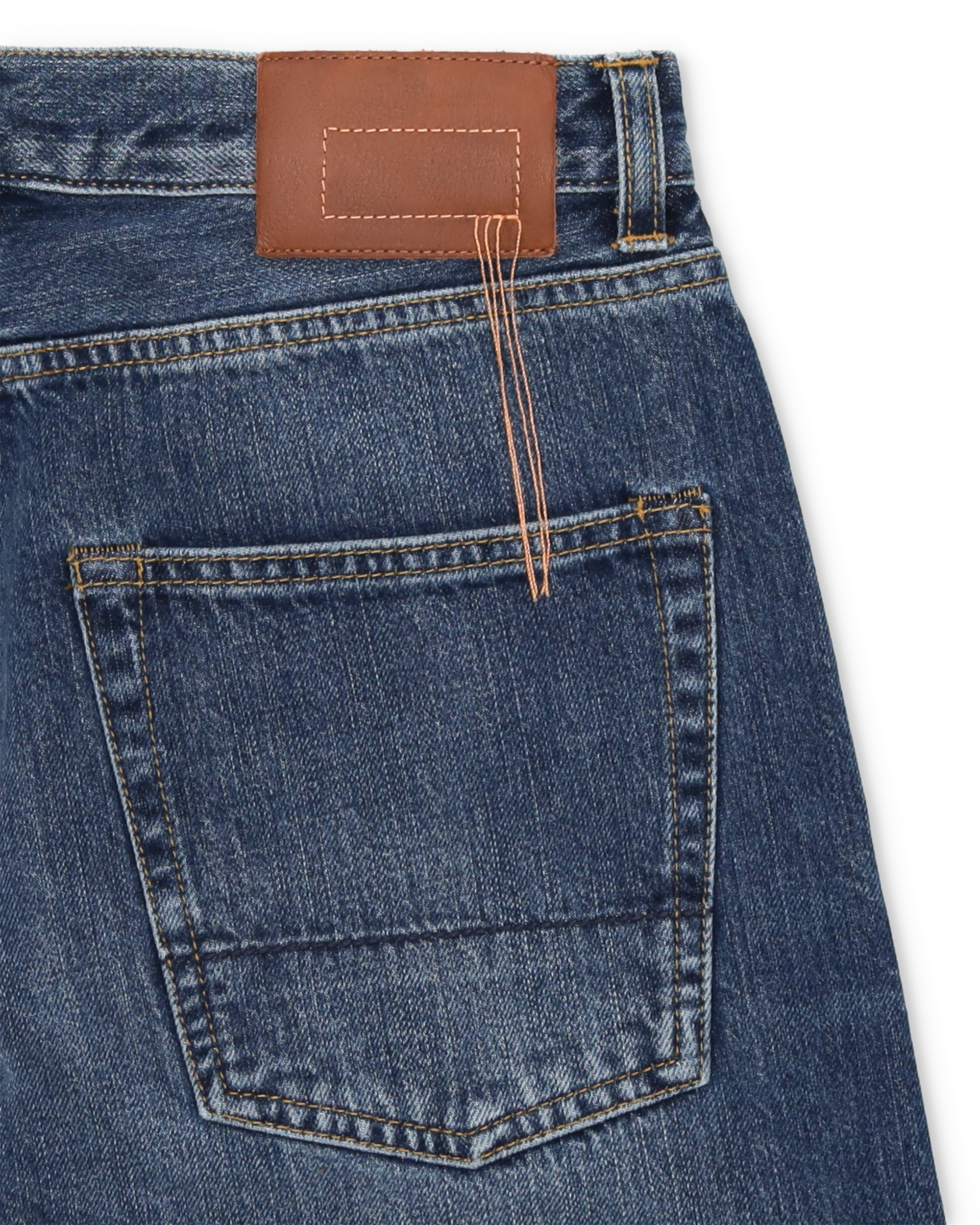 965 John Japan Denim Selvedge 5-pocket Regular Fit Stone Wash