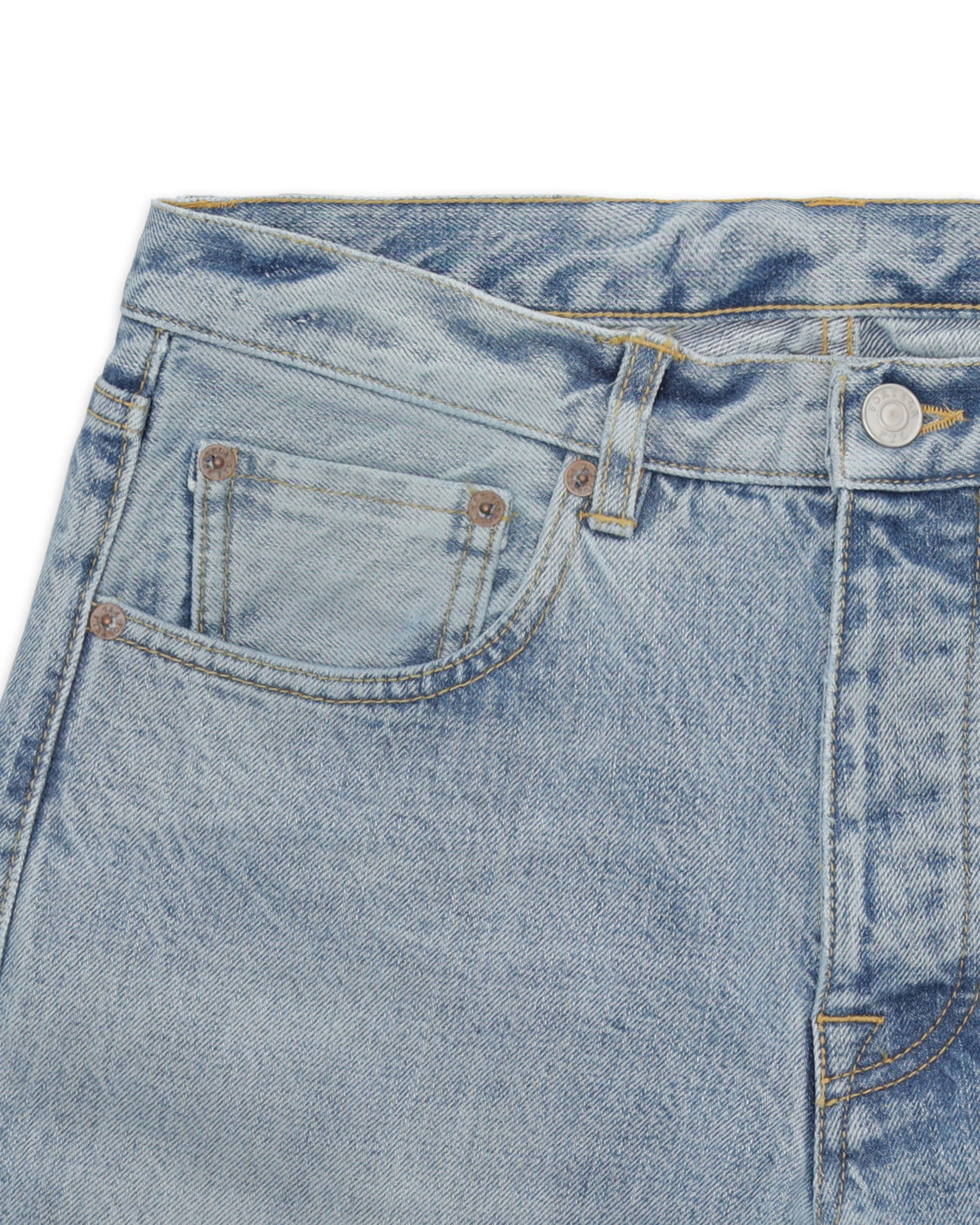 965 John Japan Denim Cimosato 5 Tasche Regular Fit Bleach Wash