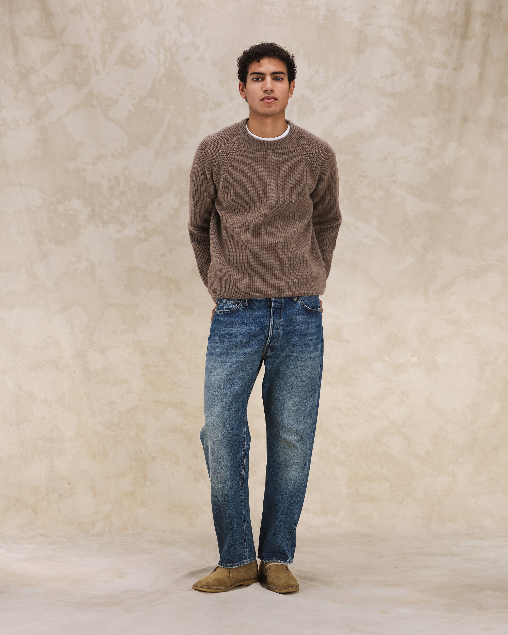 992 Johnny Denim Selvedge 5-pocket High-waisted Custom Wash