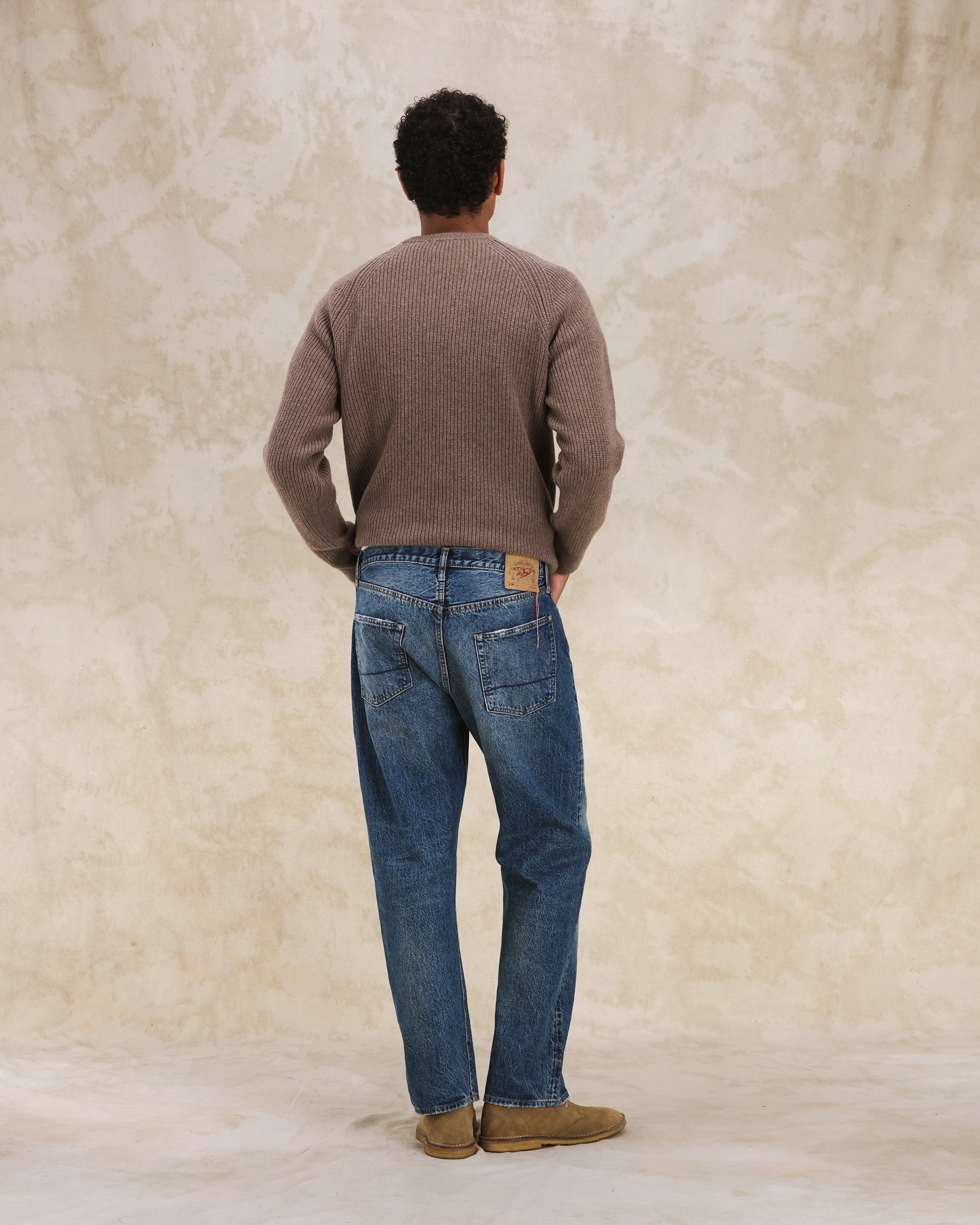 992 Johnny Denim Selvedge 5-pocket High-waisted Custom Wash