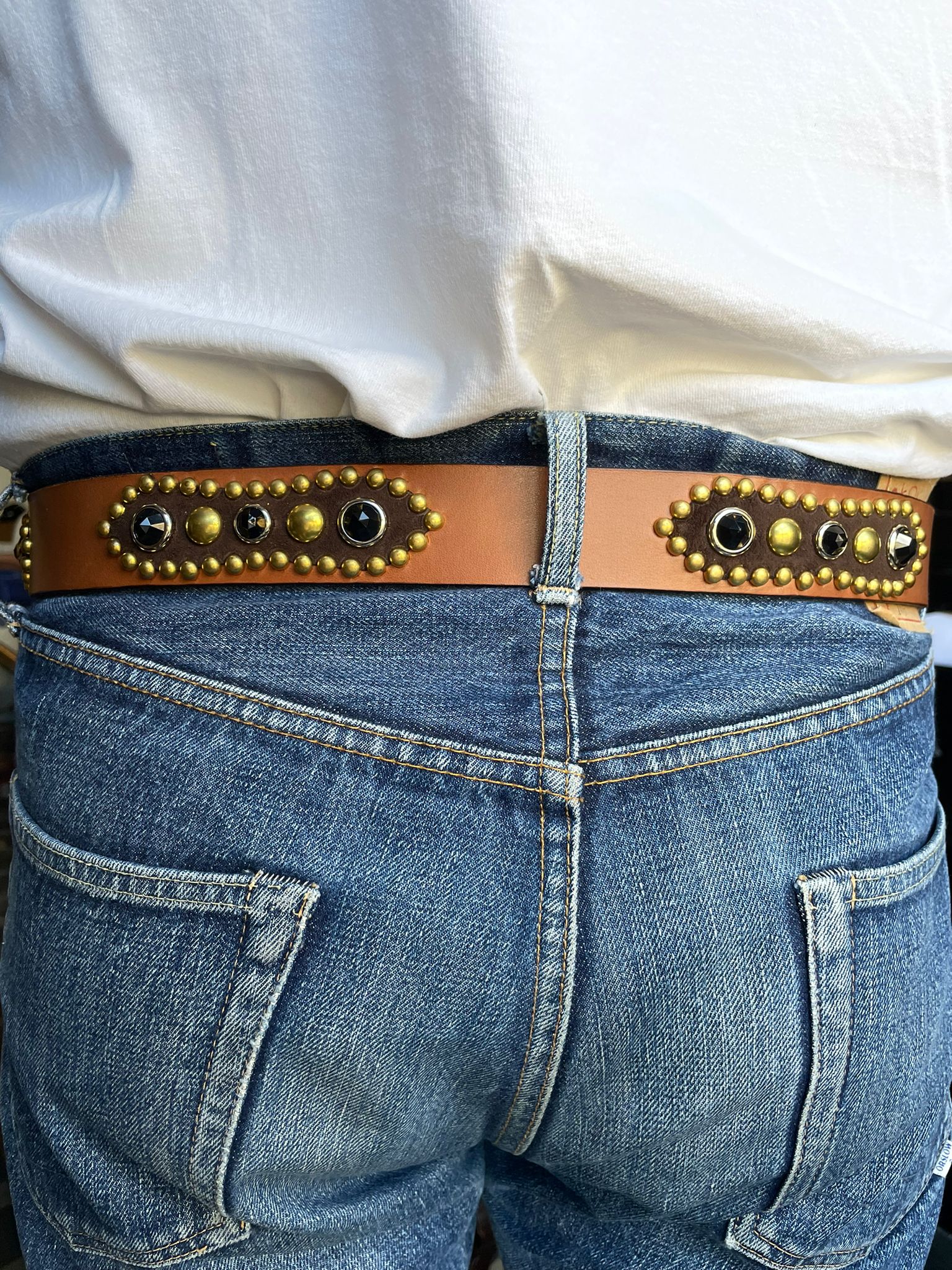 Buffalo Navajo Buckle Belt