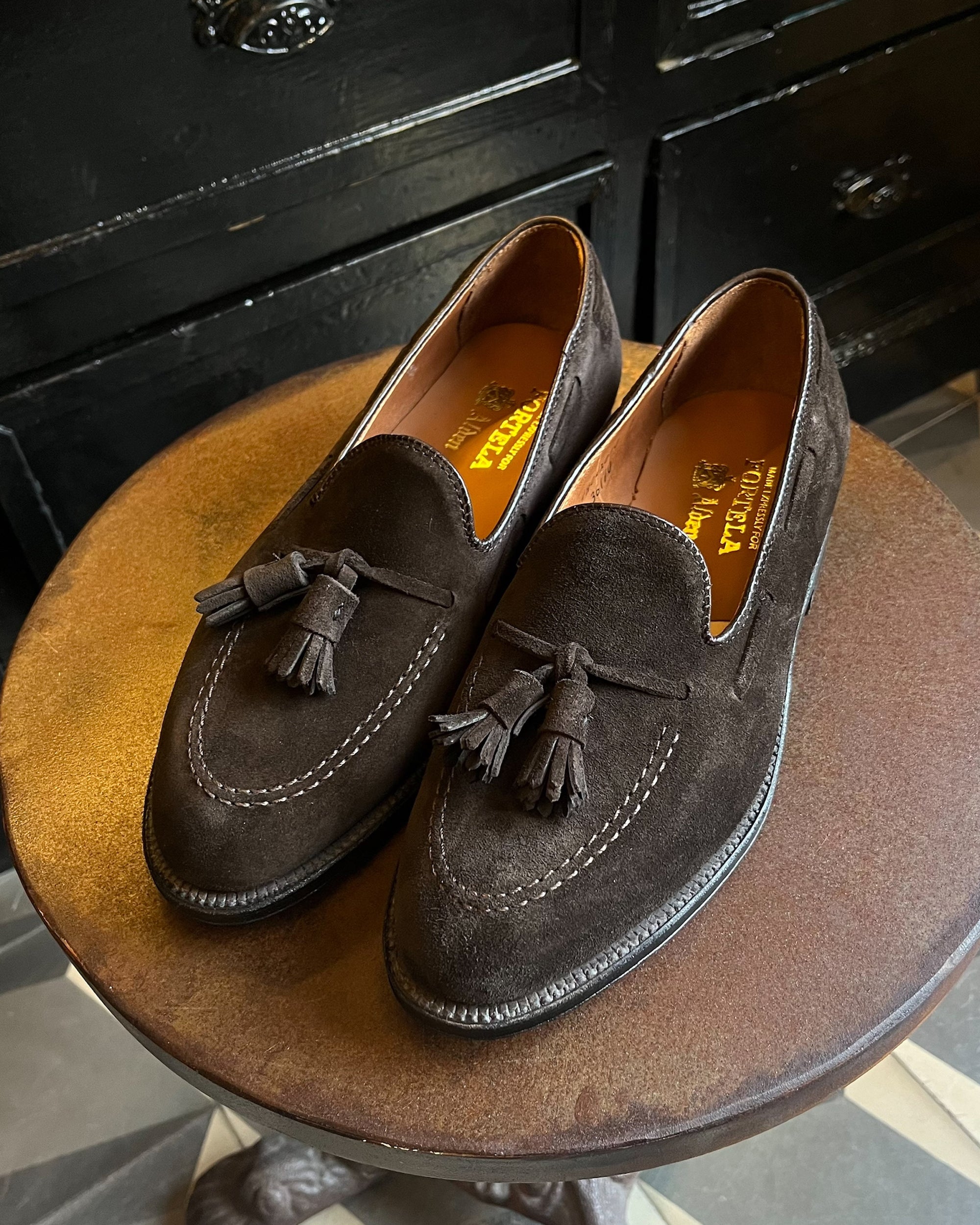 Alden Tassel 36170 Loafers with Tassels
