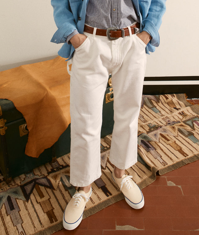 Allen Cotton Twill "Workwear" Trousers