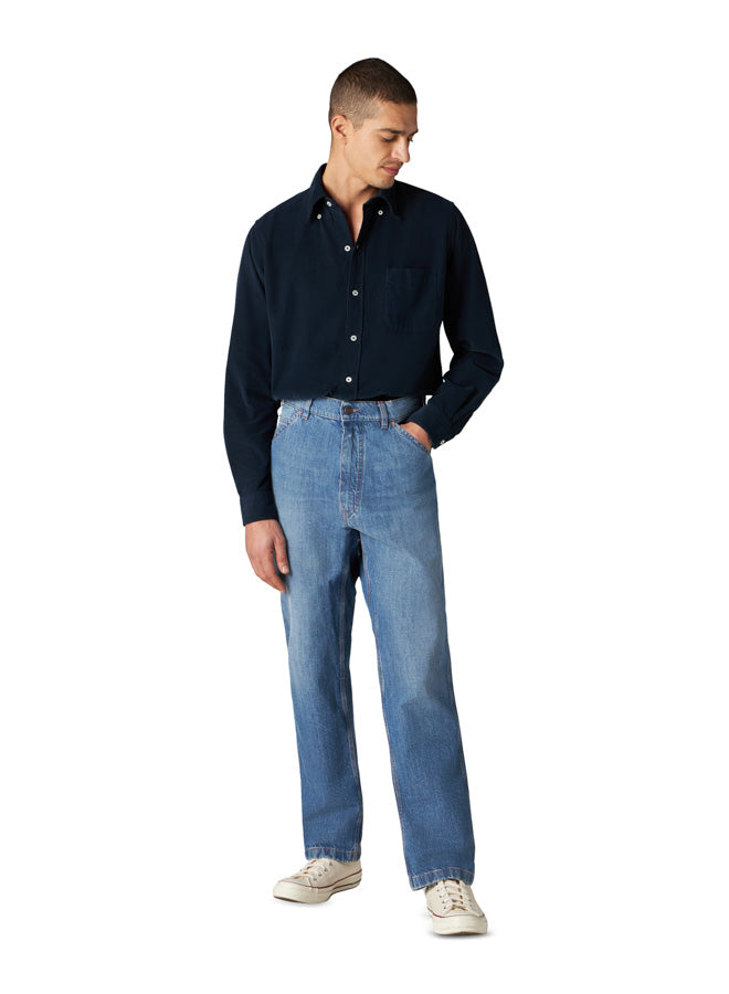 Allen Trousers Workwear Denim Stone Wash