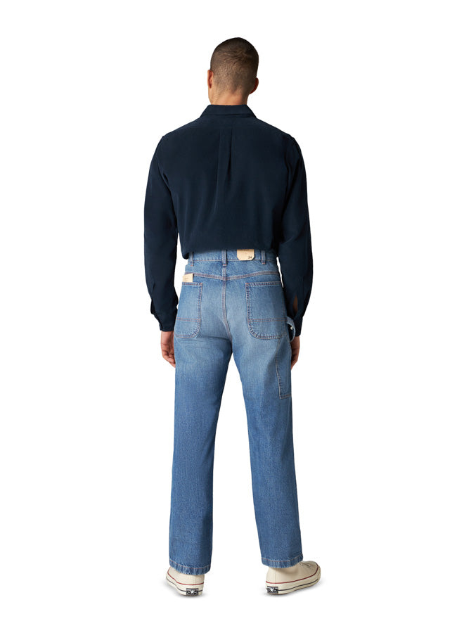 Allen Trousers Workwear Denim Stone Wash