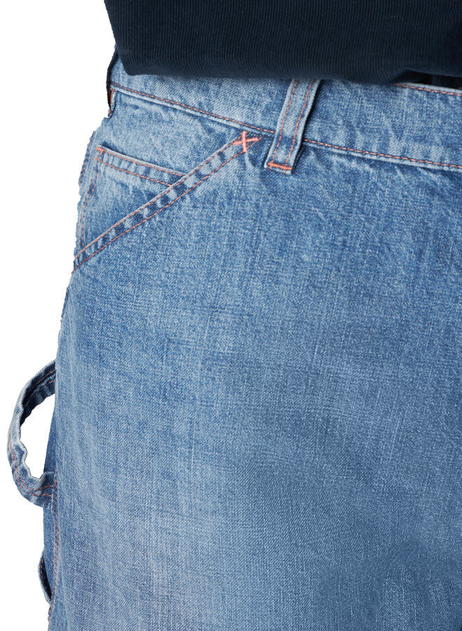 Allen Trousers Workwear Denim Stone Wash