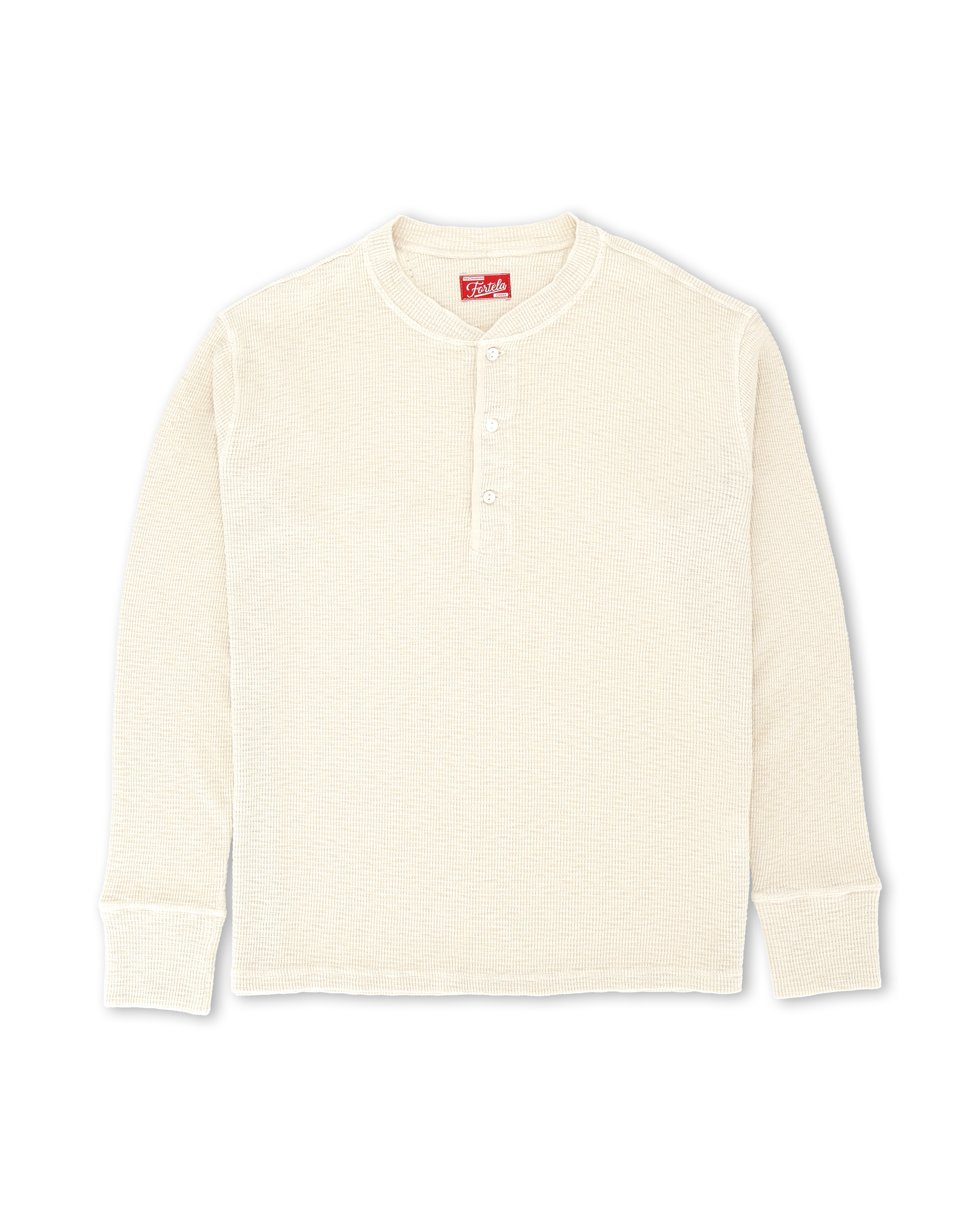 Amish Knit Henley Waffle