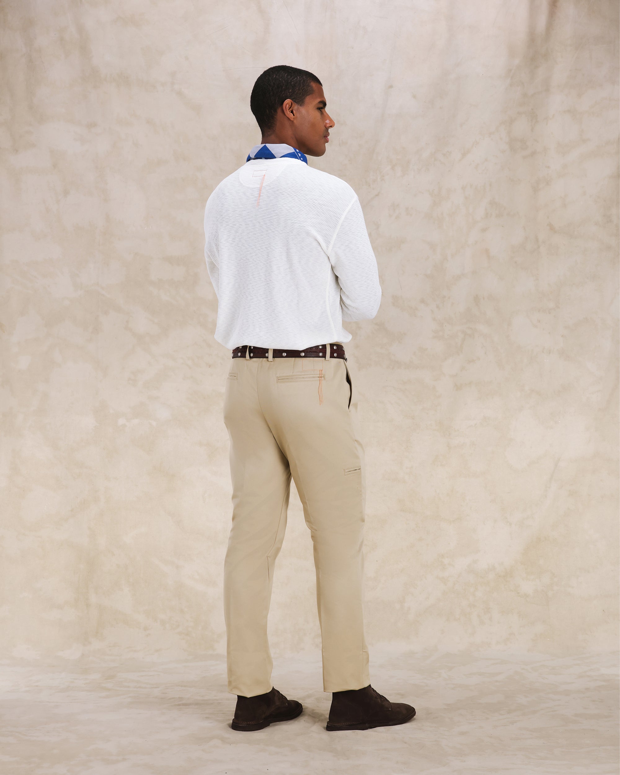 Amish Knit Henley Waffle