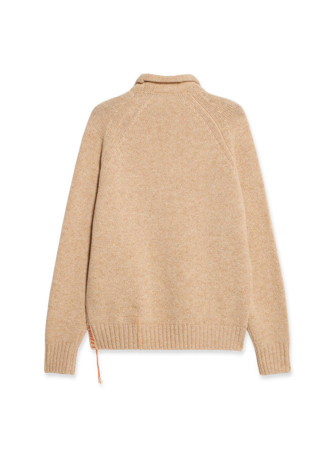 Andrew Merino Wool High Neck Sweater