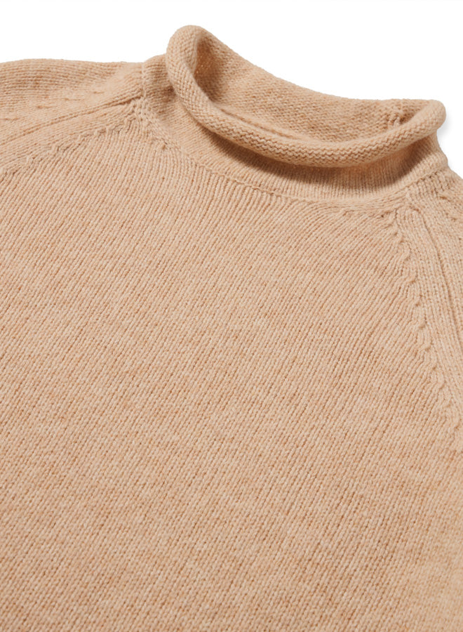 Andrew Merino Wool High Neck Sweater