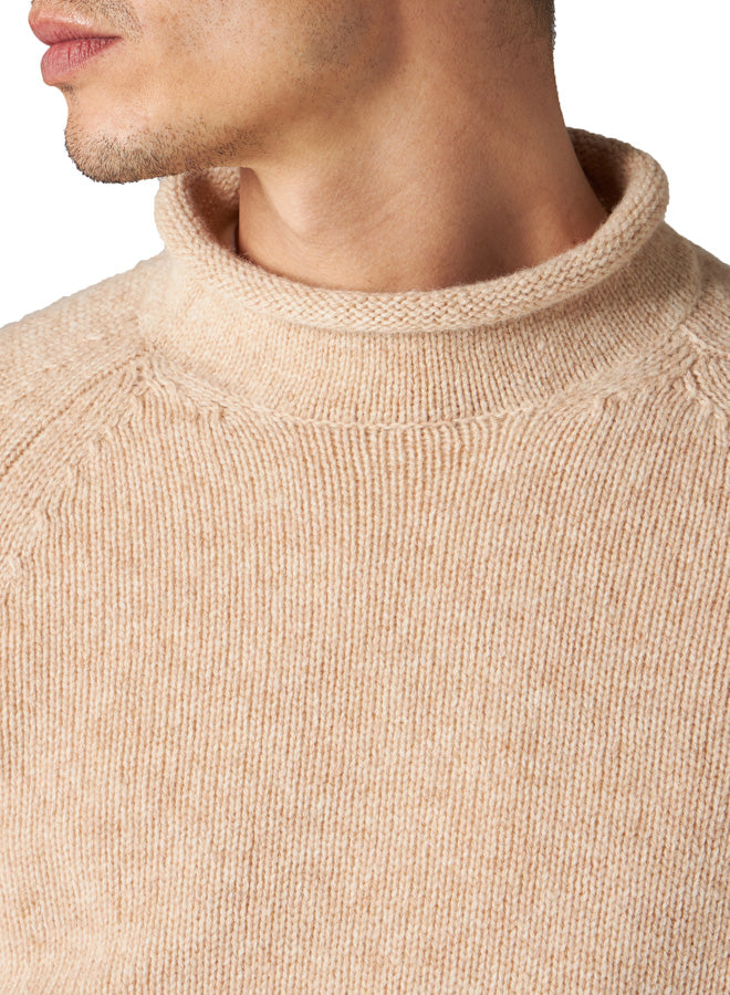 Andrew Merino Wool High Neck Sweater