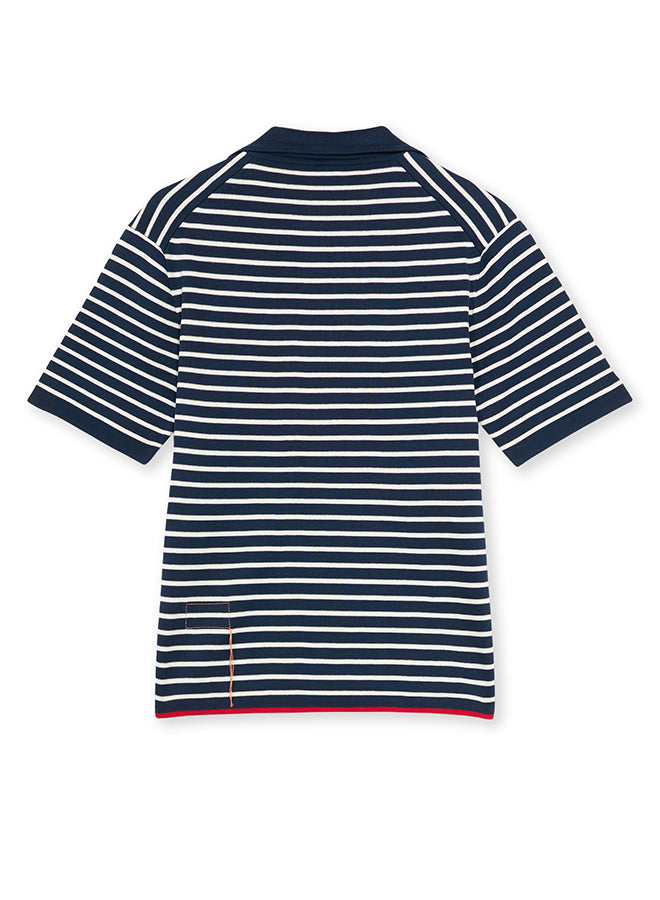 Andyb Polo Sleeves Short Ribbed