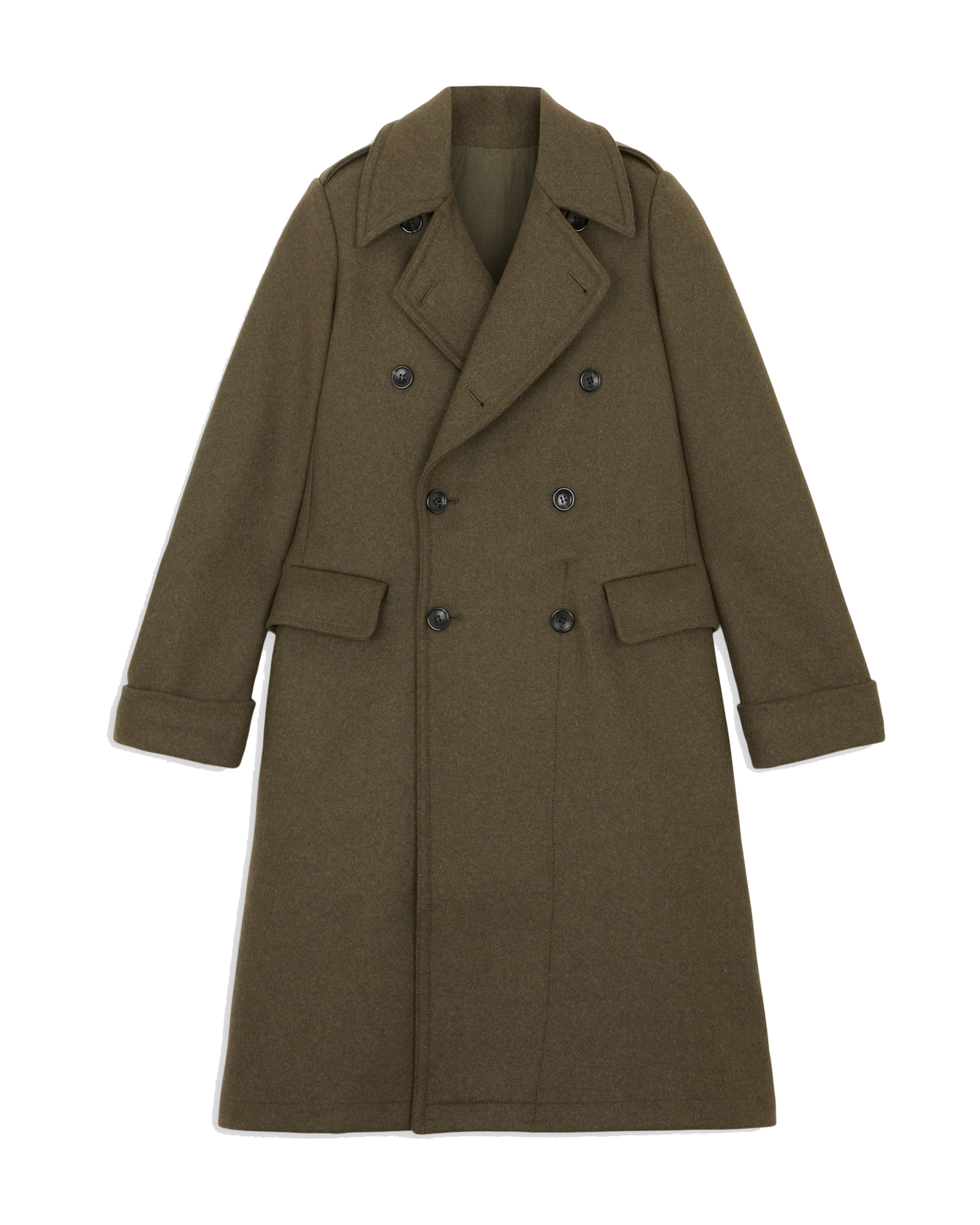 Balbo Coat Double-breasted Wool