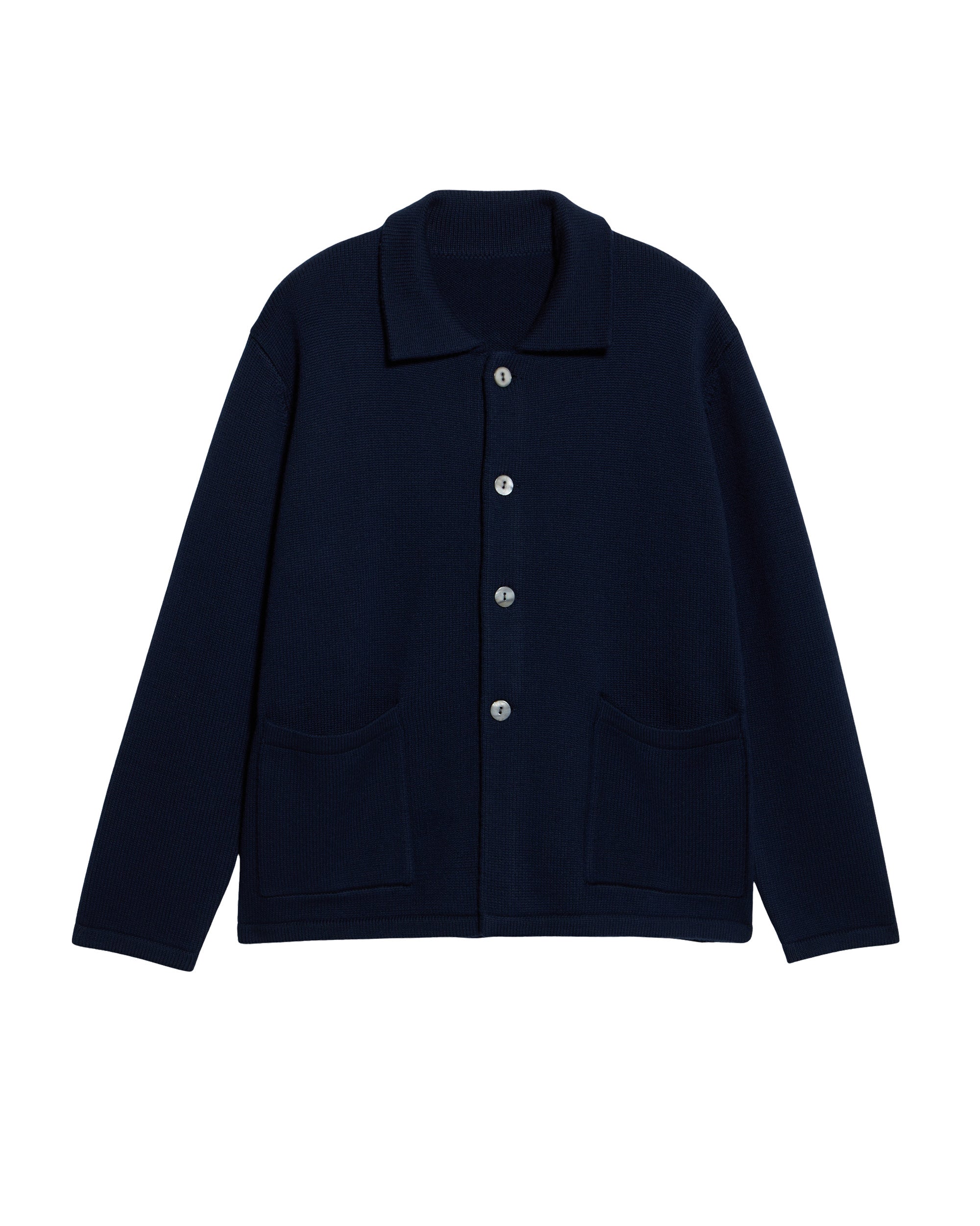 Beta Merino Wool Cardigan