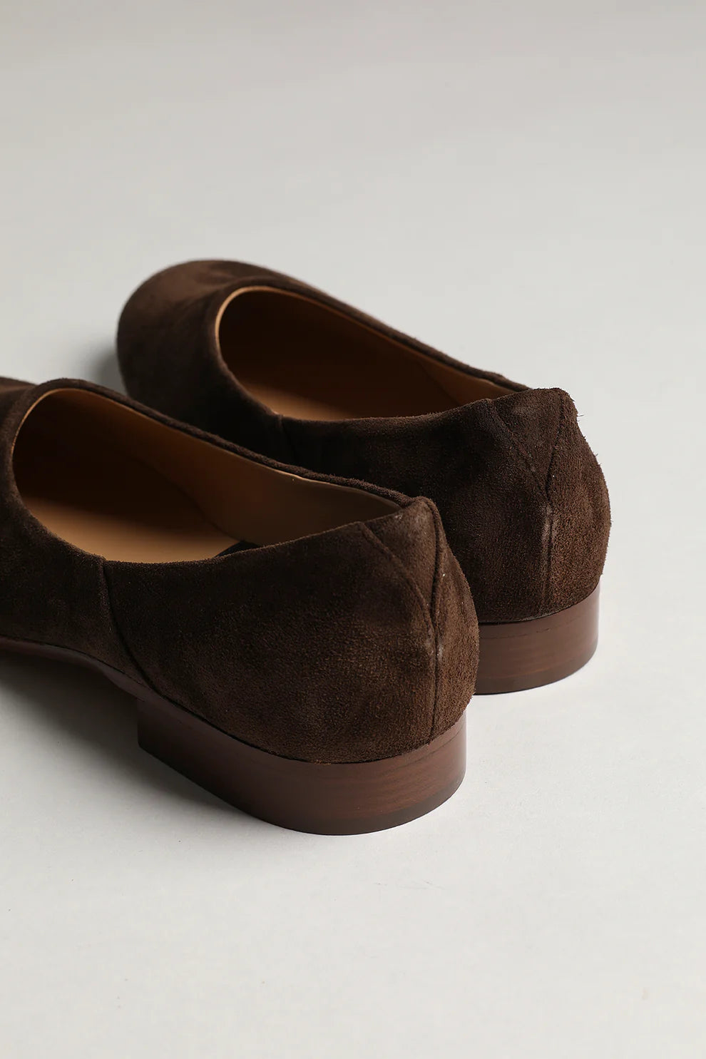 Smokedbone Suede Leather Beverly Slippers