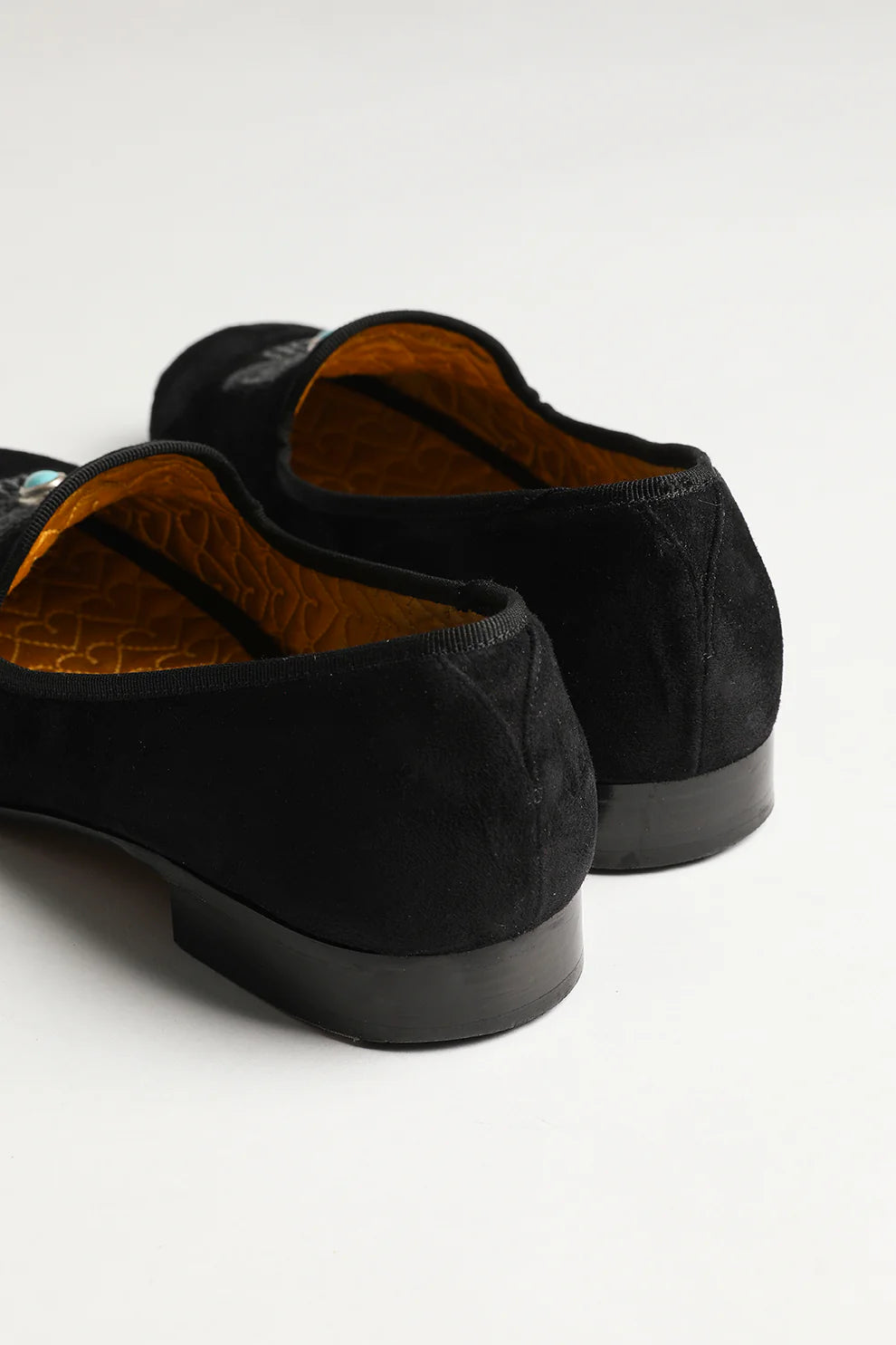 Smokedbone Suede Leather Broadway Thunderbird Slippers