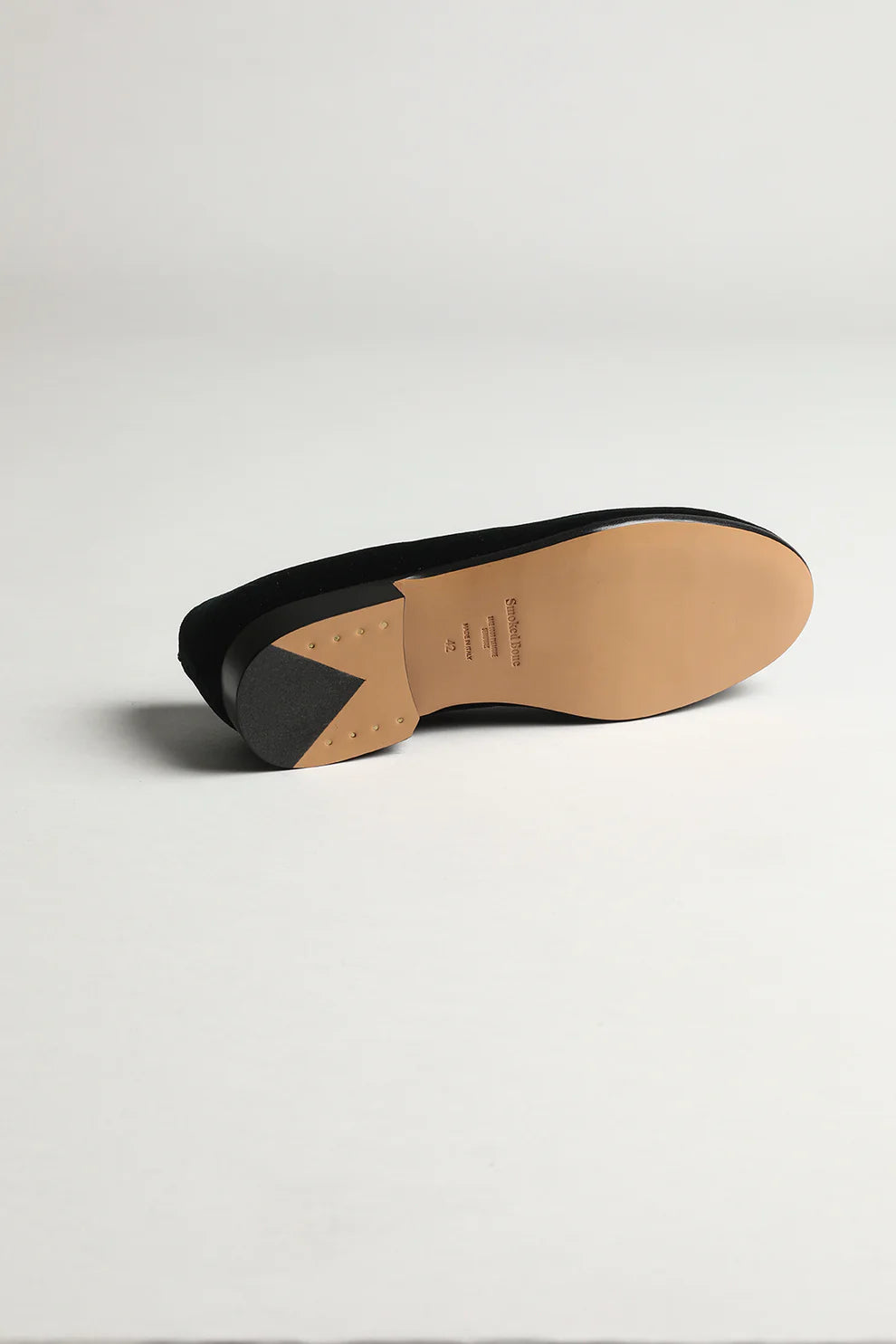 Smokedbone Suede Leather Broadway Thunderbird Slippers
