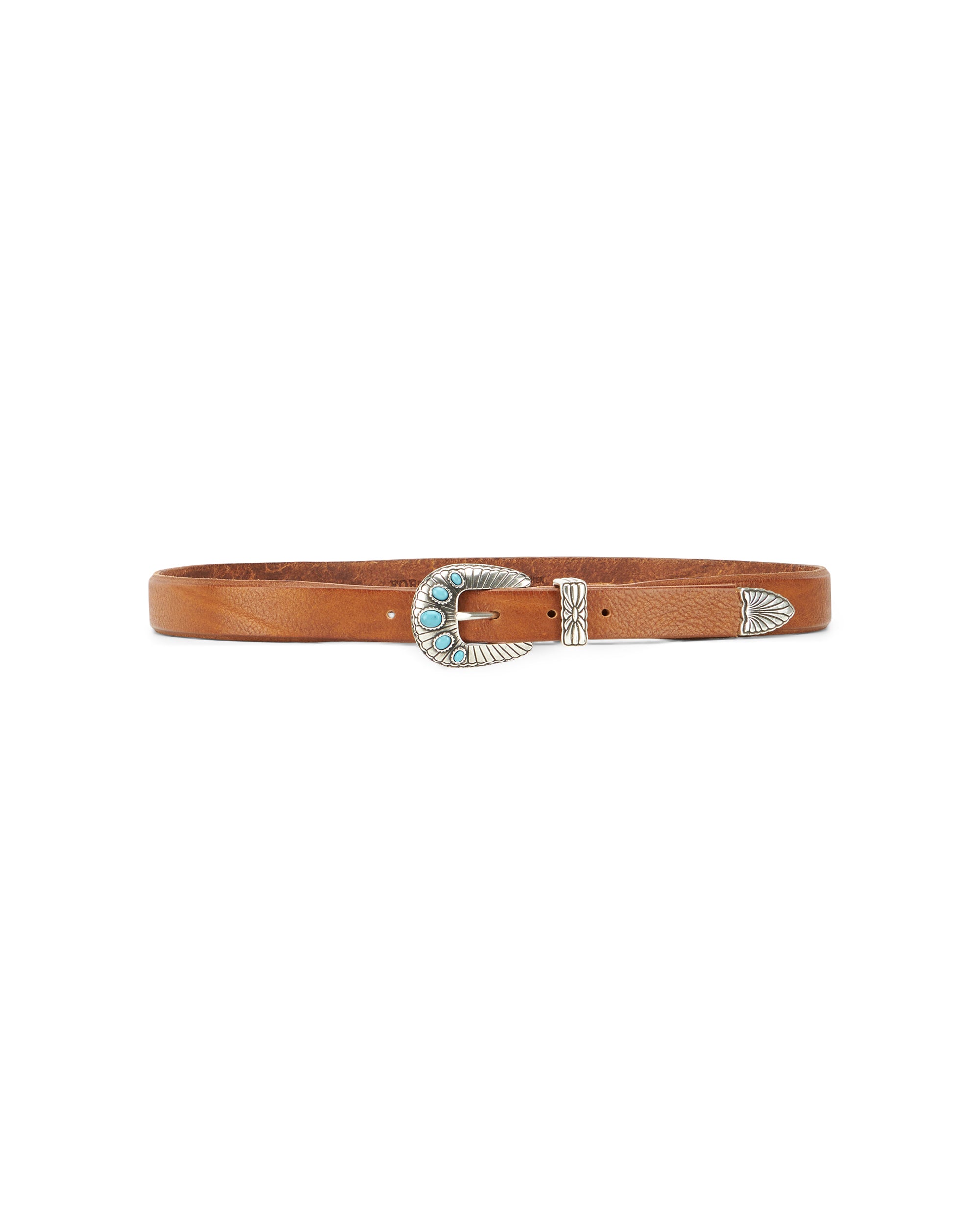 Caldwell Cintura in Pelle di Vitello Martellata