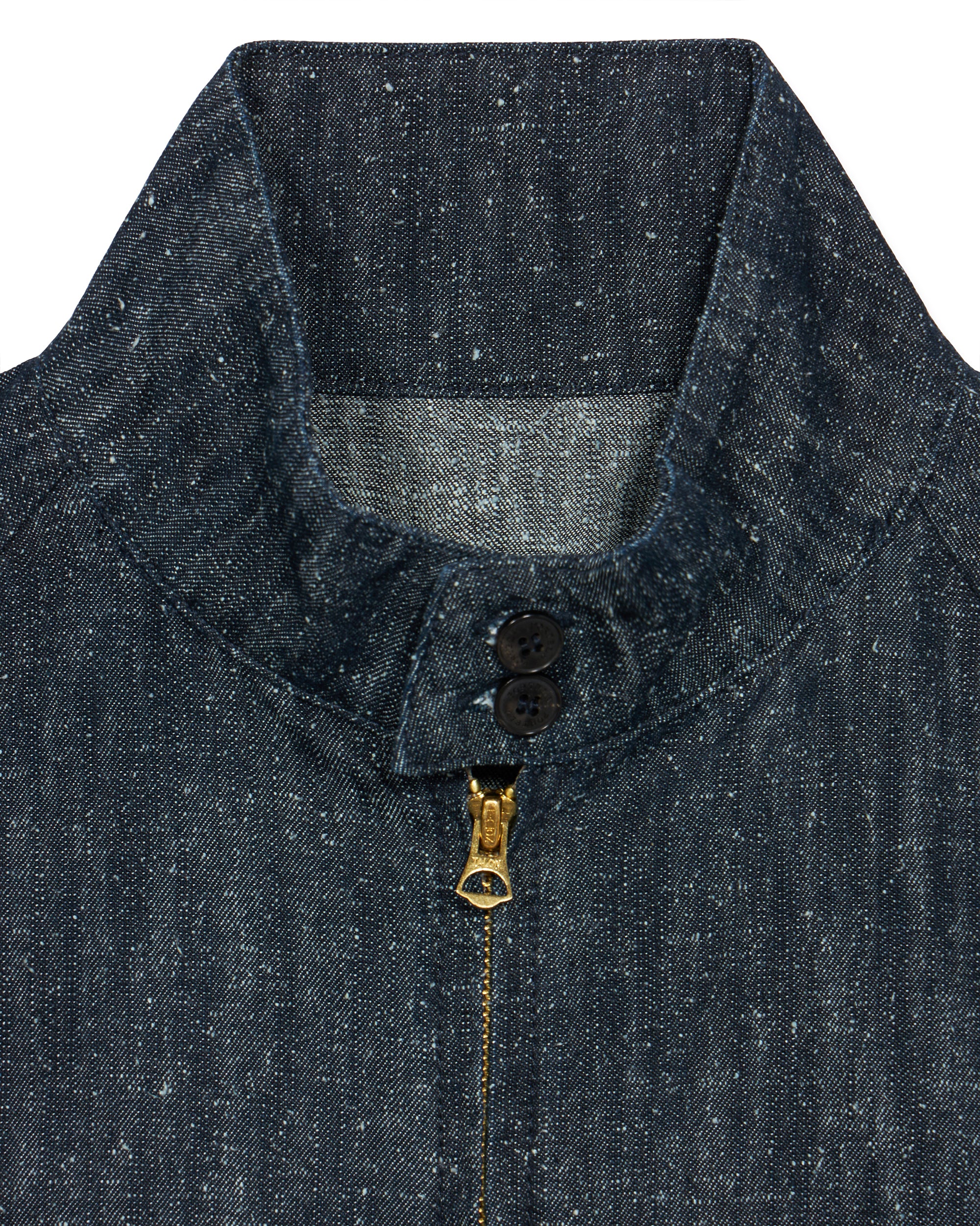 Carol Zip-up Jacket Denim Indigo Rinse