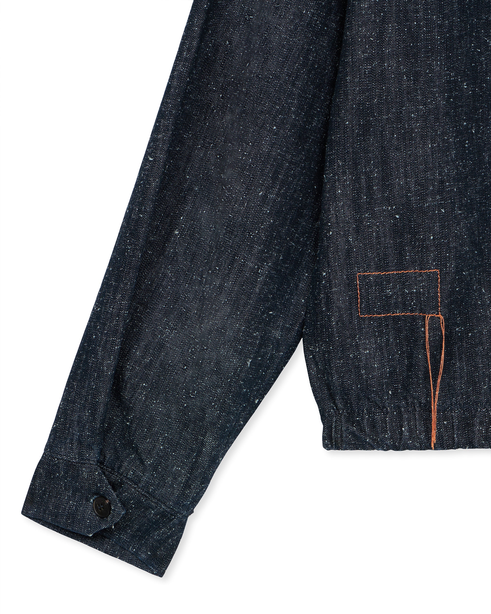 Carol Zip-up Jacket Denim Indigo Rinse