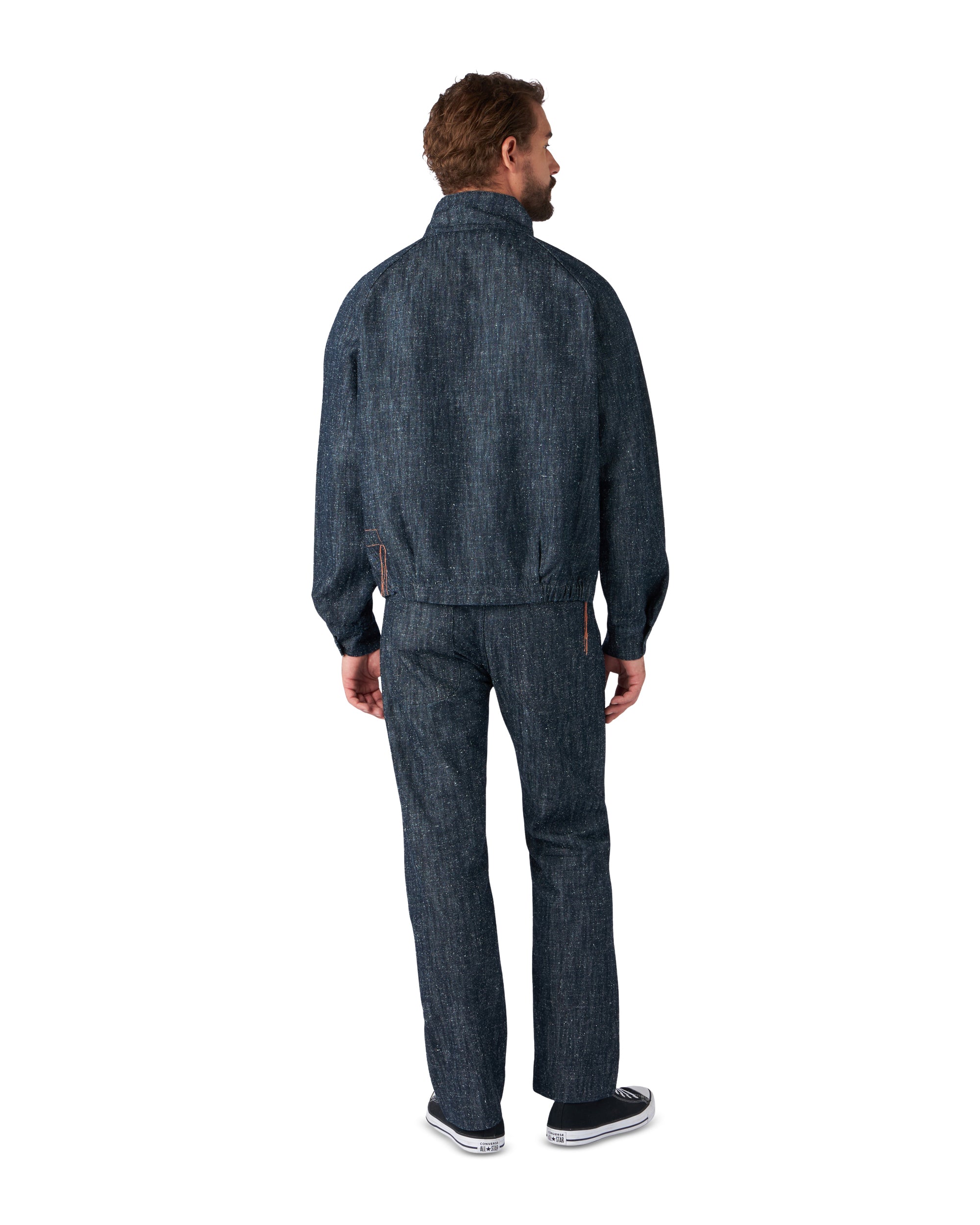 Carol Zip-up Jacket Denim Indigo Rinse