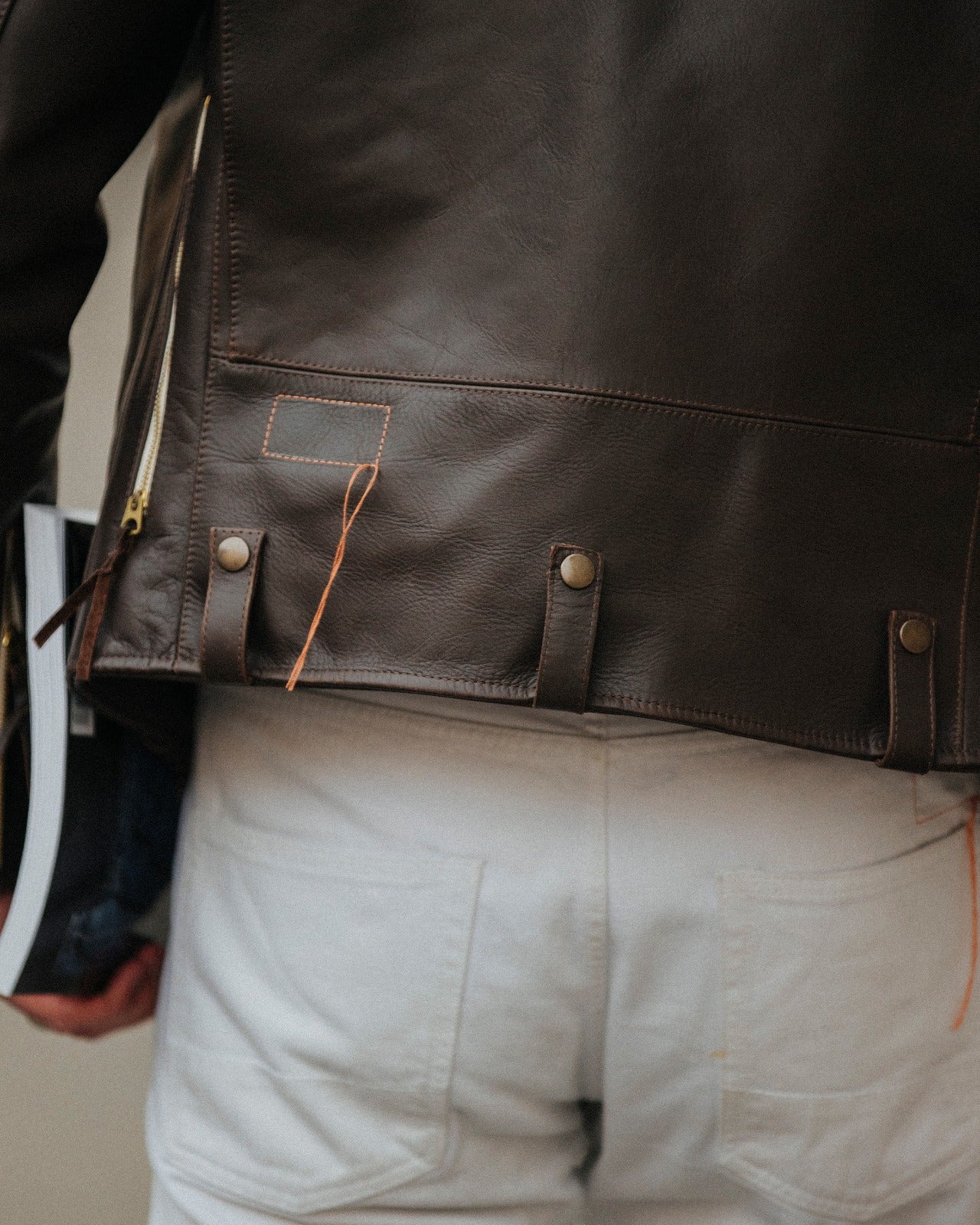 Chiodo Giacca Biker in Pelle