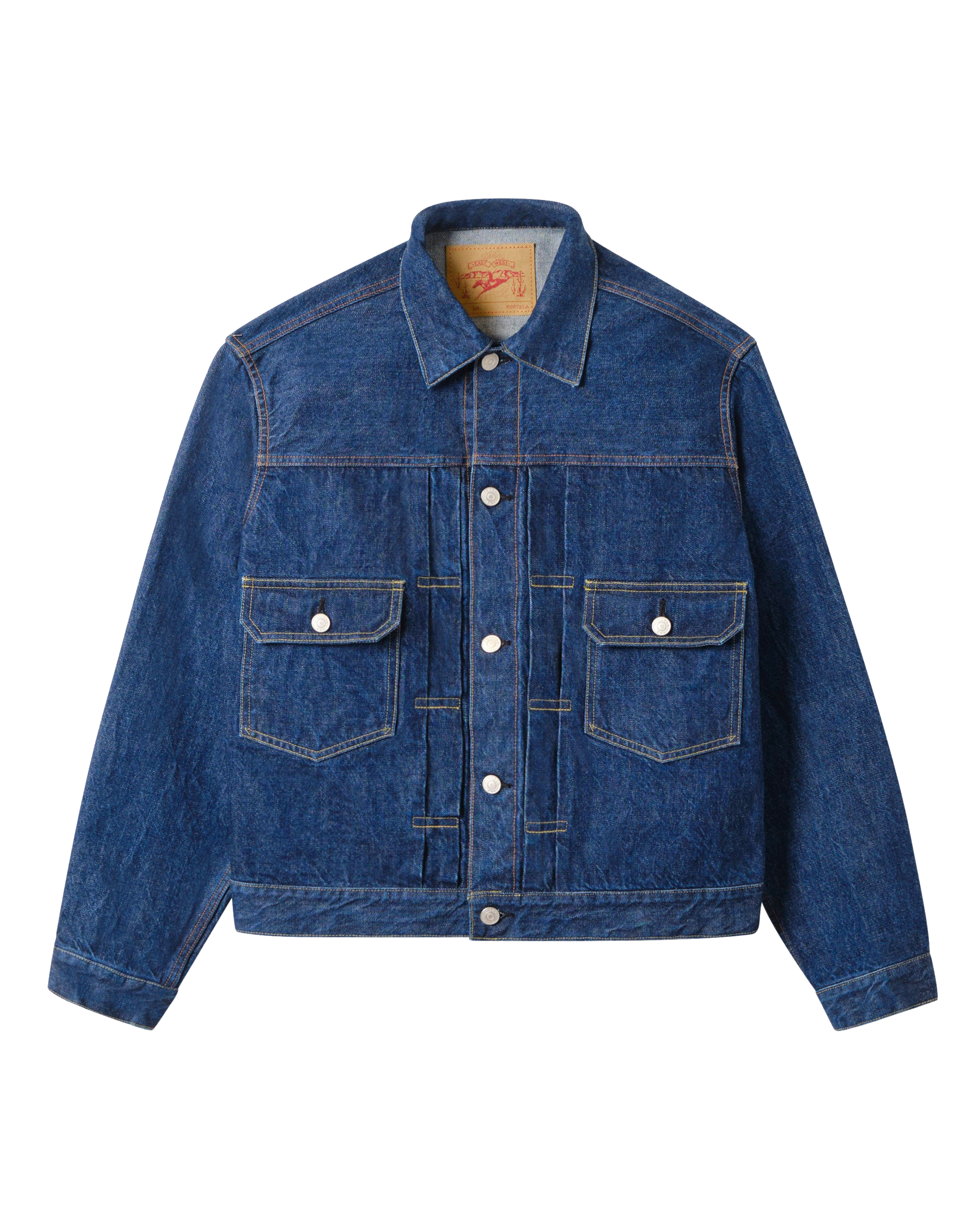 Cisco Giacca In Japan Denim Indigo Rinse