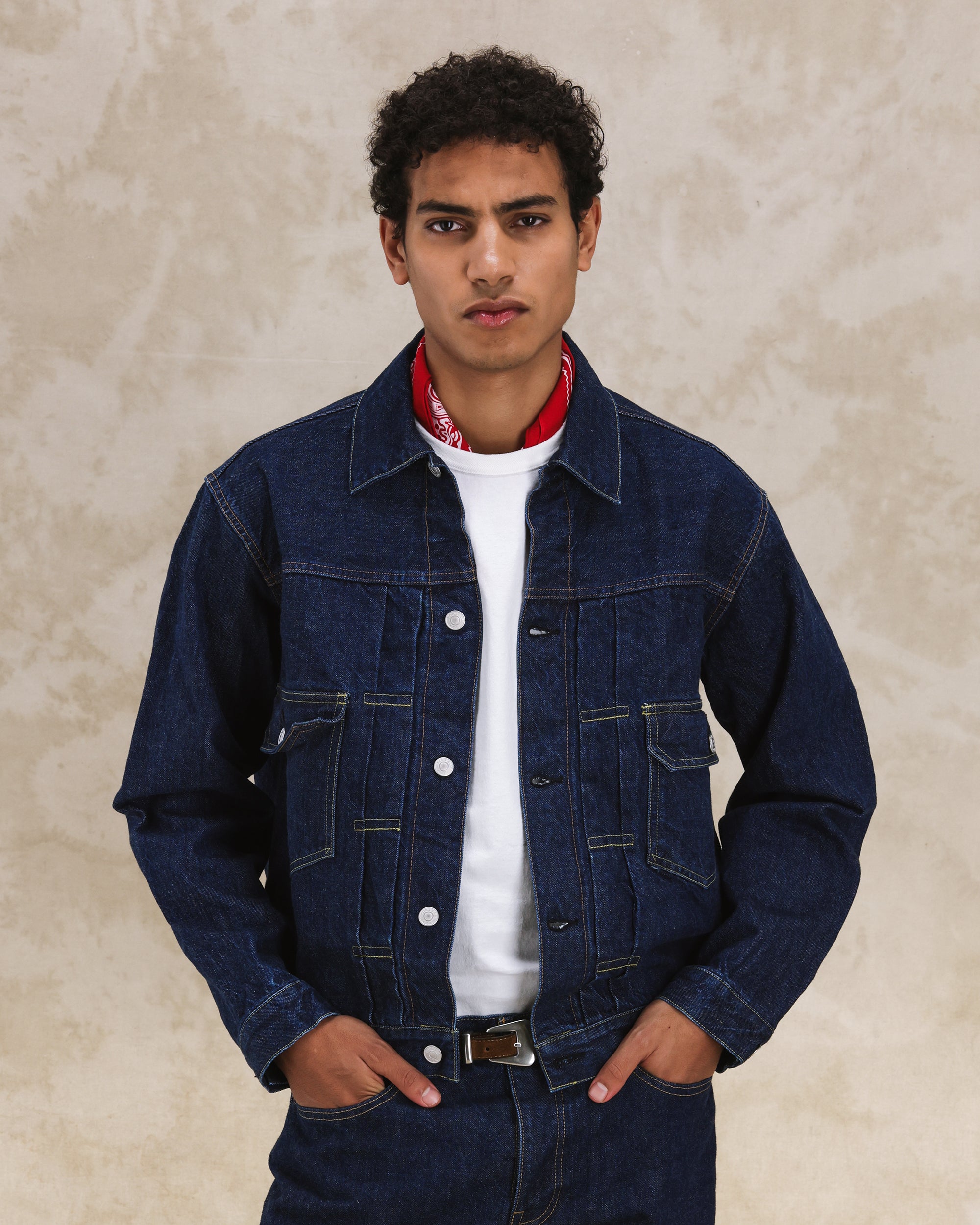 Cisco Japan Denim Jacket Indigo Rinse