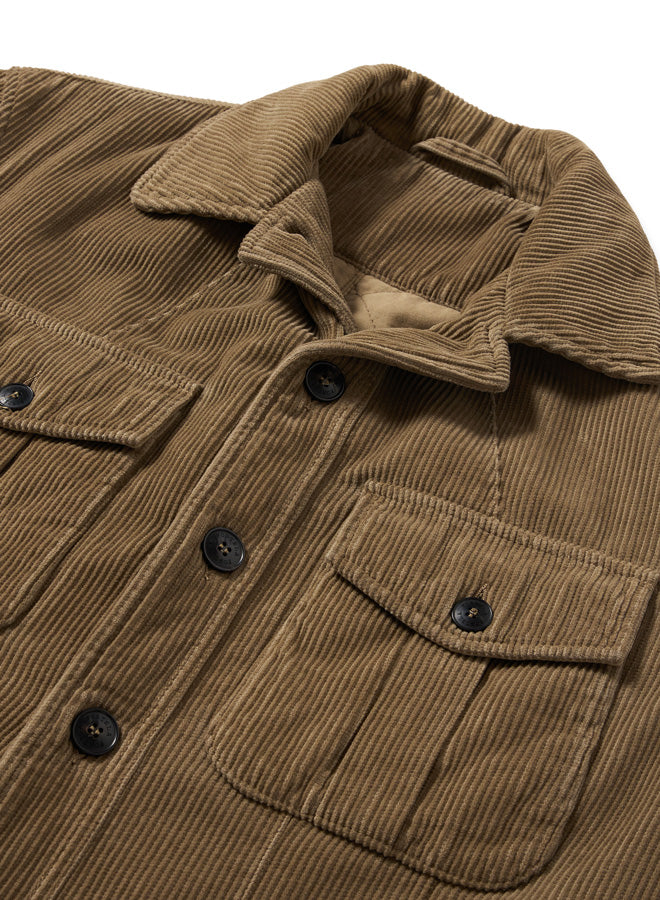 Clint1 Cotton Corduroy Saharian Jacket